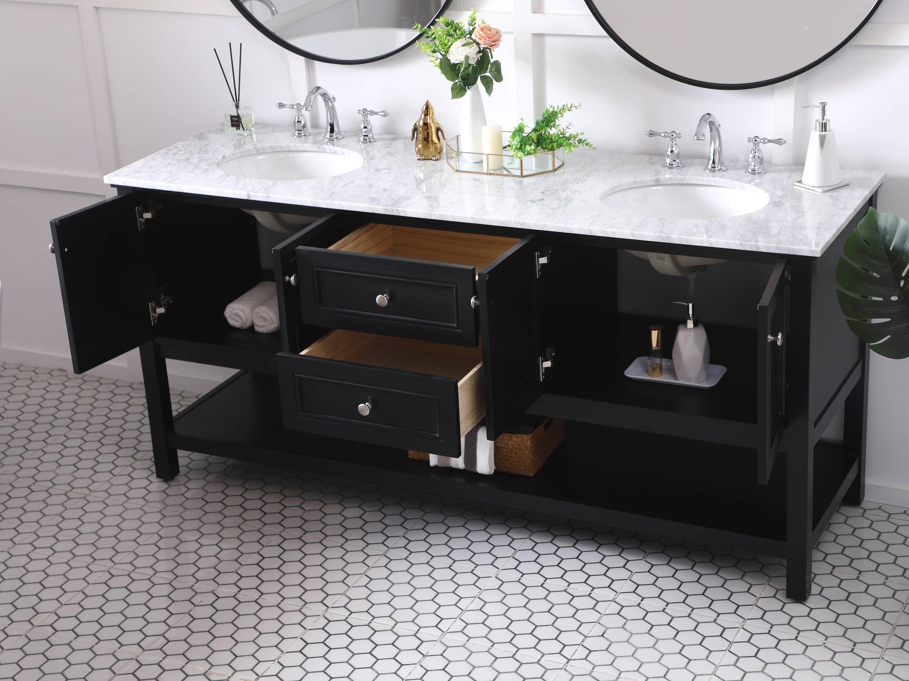 Elegant Decor FI81072BK Bath-Vanity-Combo - View #9