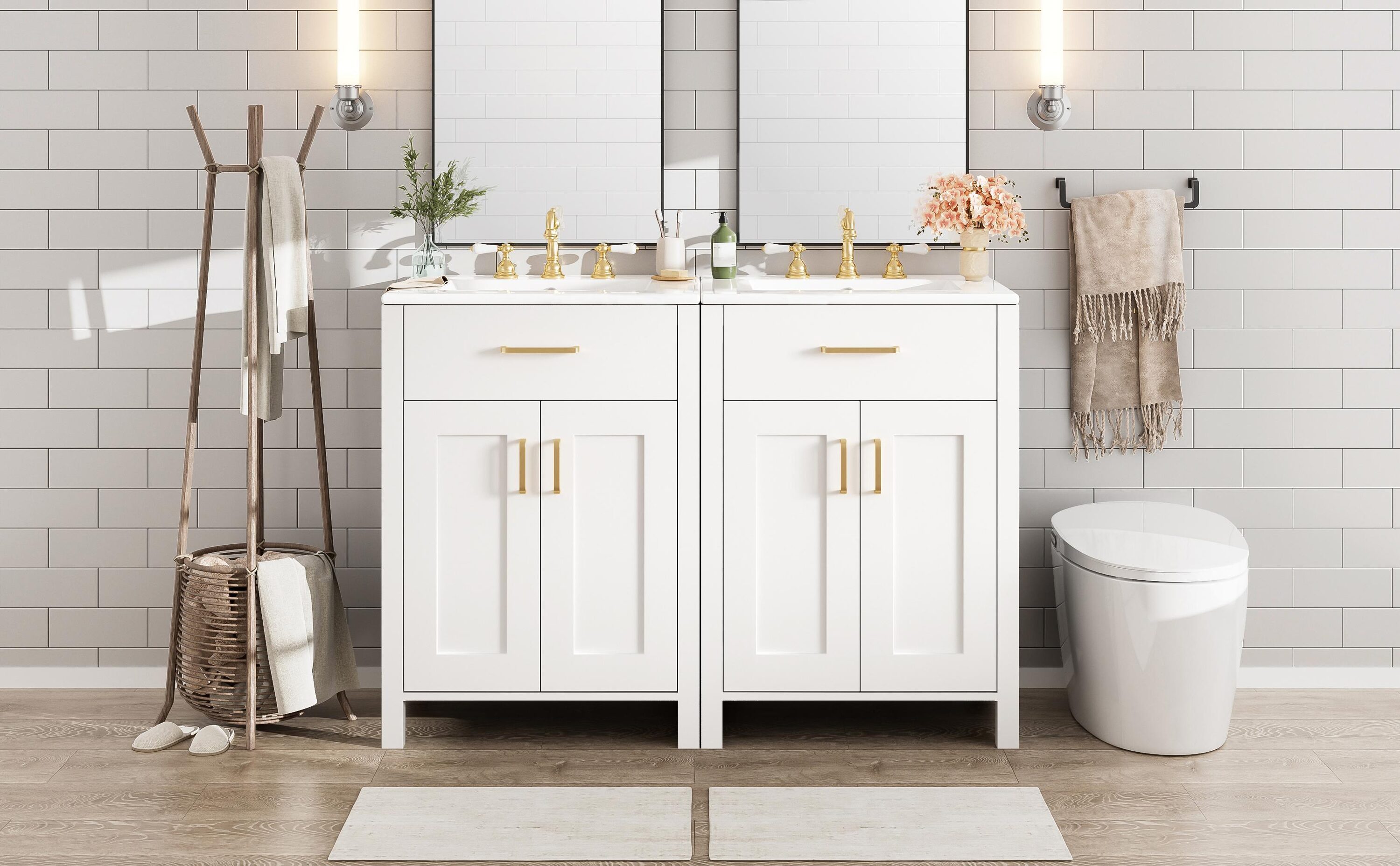 Bayfeve BF-729P8K-MP Bath-Vanity-Combo - View #17