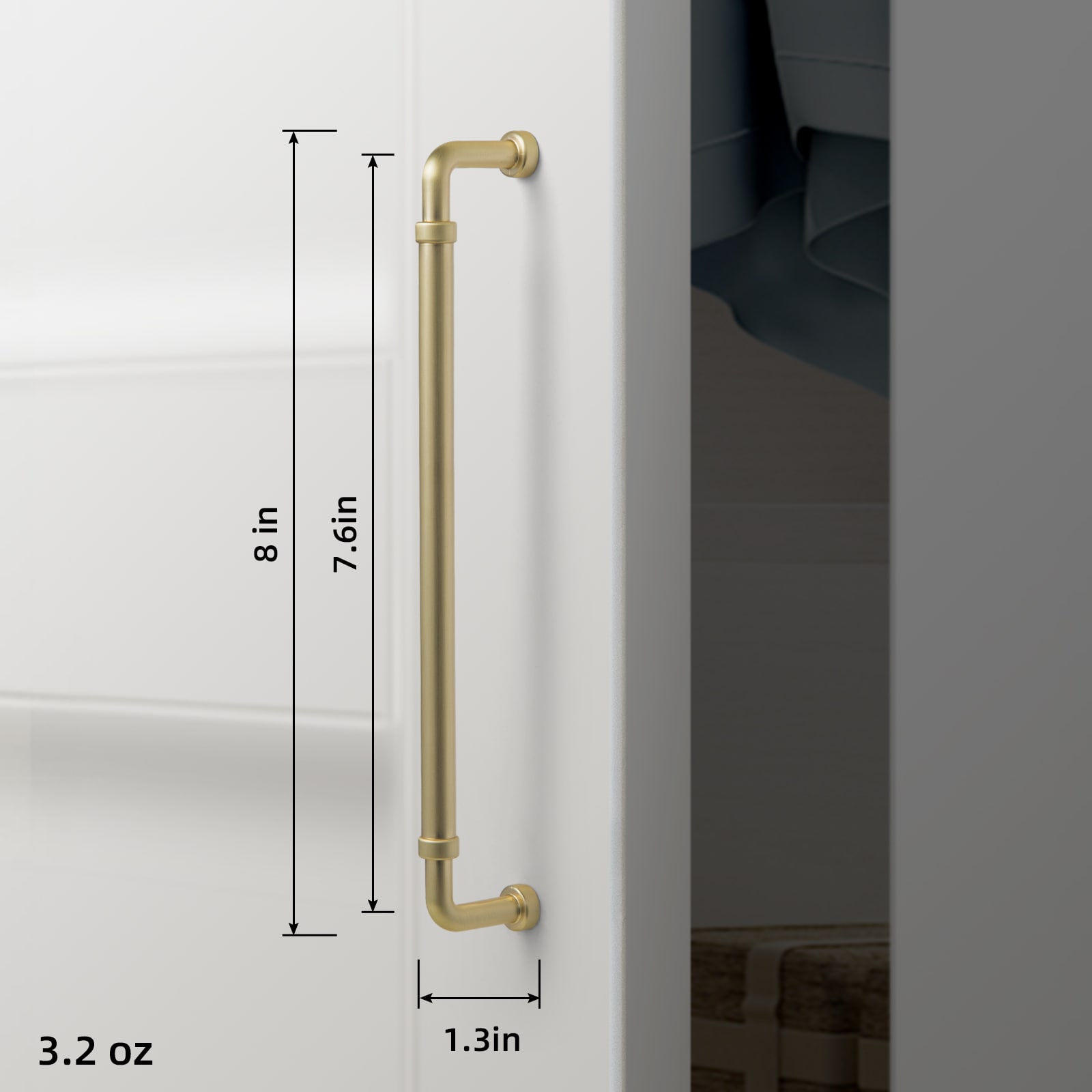 Miaokesen 1826TLS-192 Cabinet-Pulls - View #2