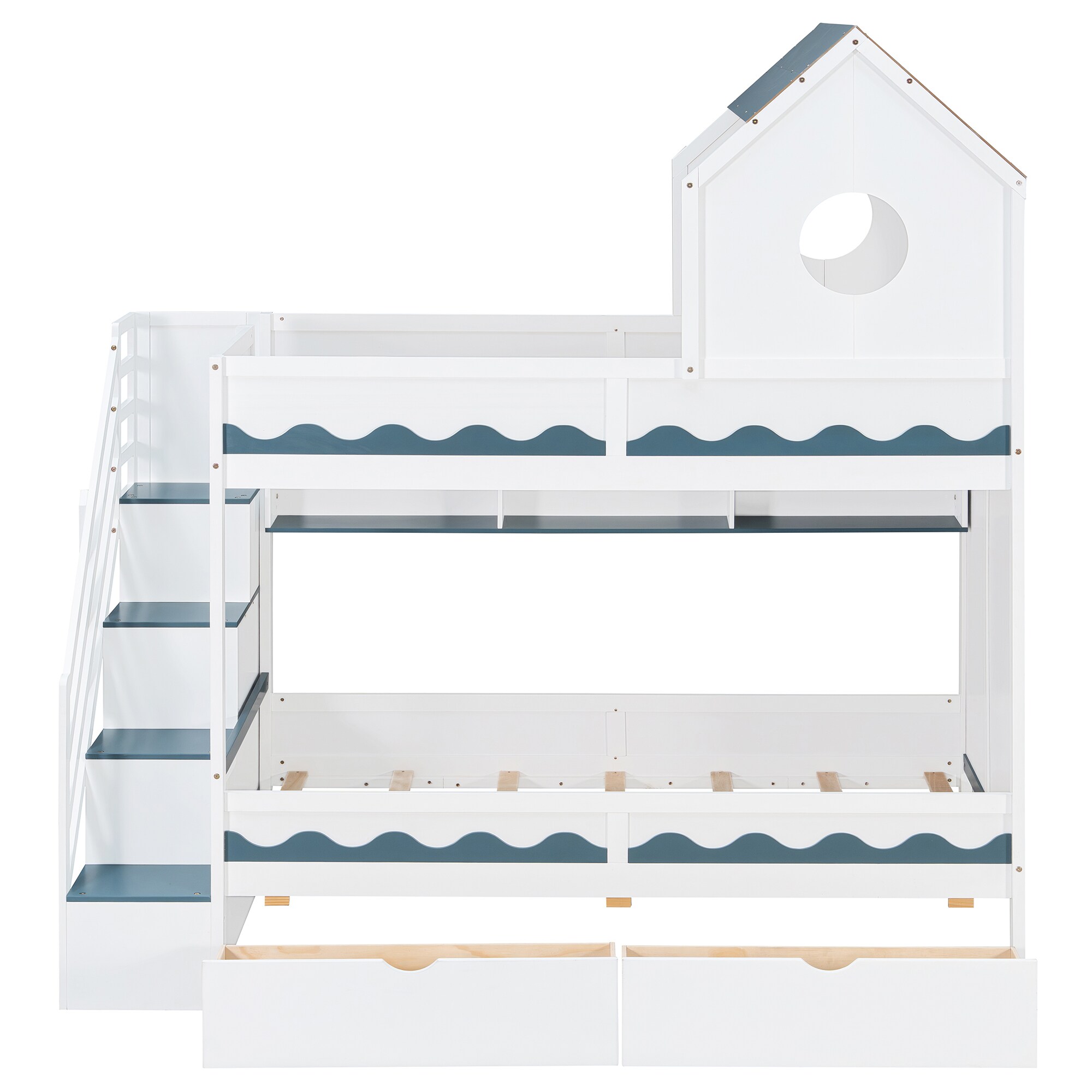LUXEYARD DS-M-BAC04835 Bunk-Beds - View #4