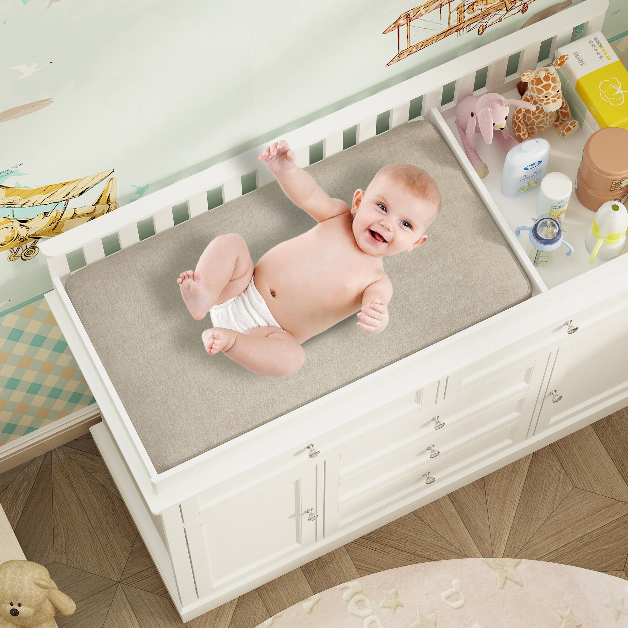 FUFU&GAGA KF330117-01 Baby-Changing-Stations - View #13