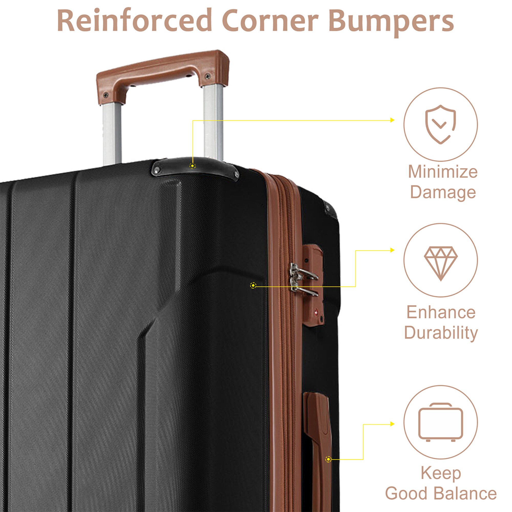 Bybafun YD9500041 Luggage-And-Luggage-Sets - View #7