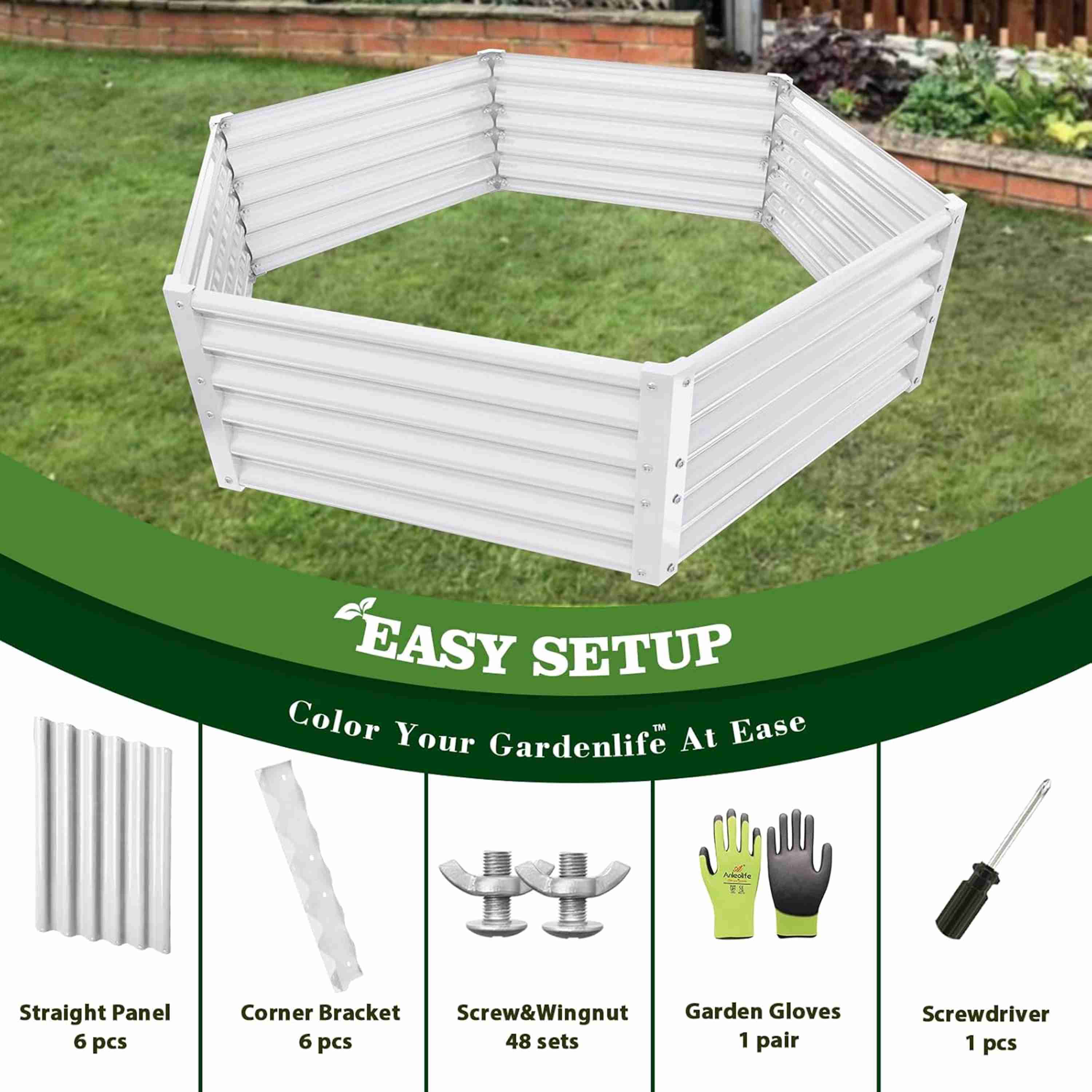 Runesay QCGABED04-02 Raised-Garden-Beds - View #5