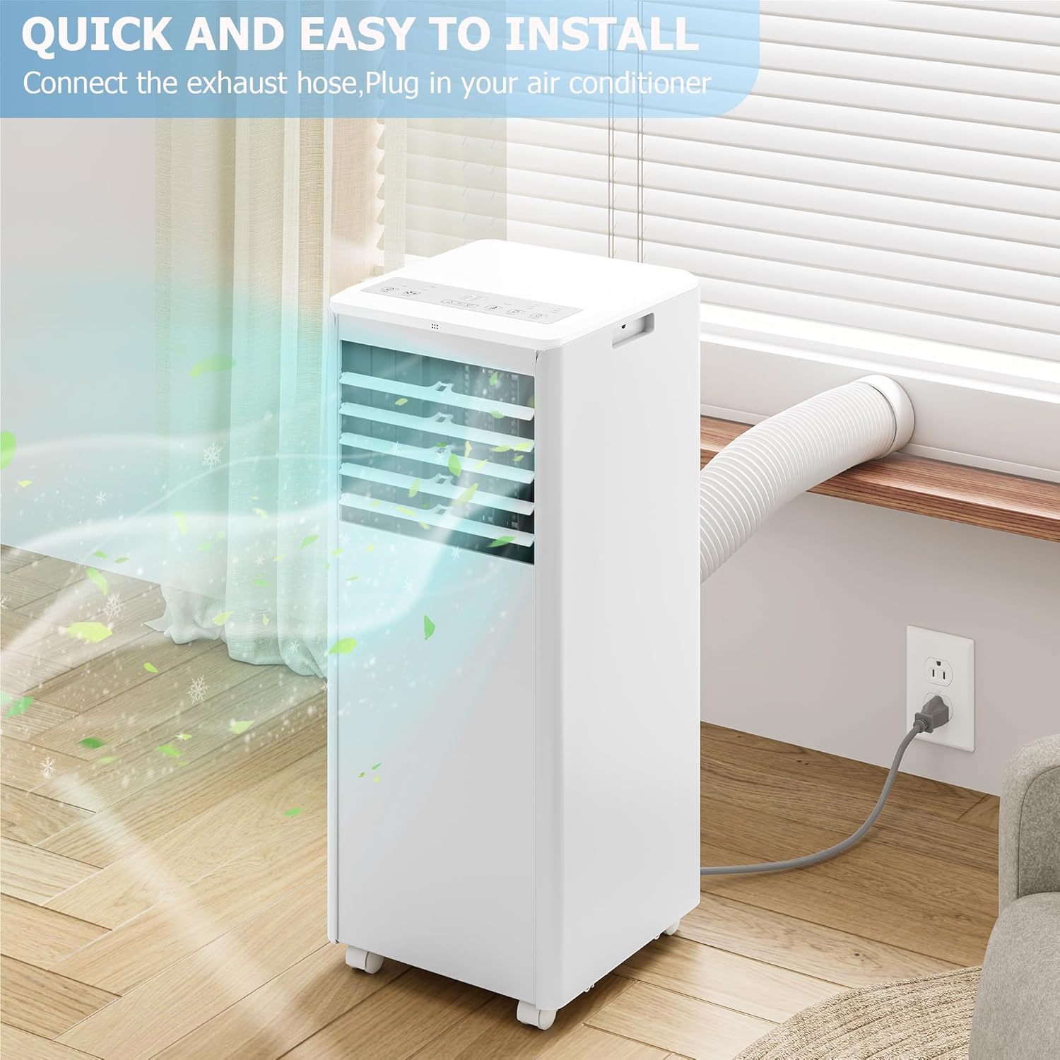 Qeetex ZYS-PHO-10F8KGR3 Portable-Air-Conditioners - View #2