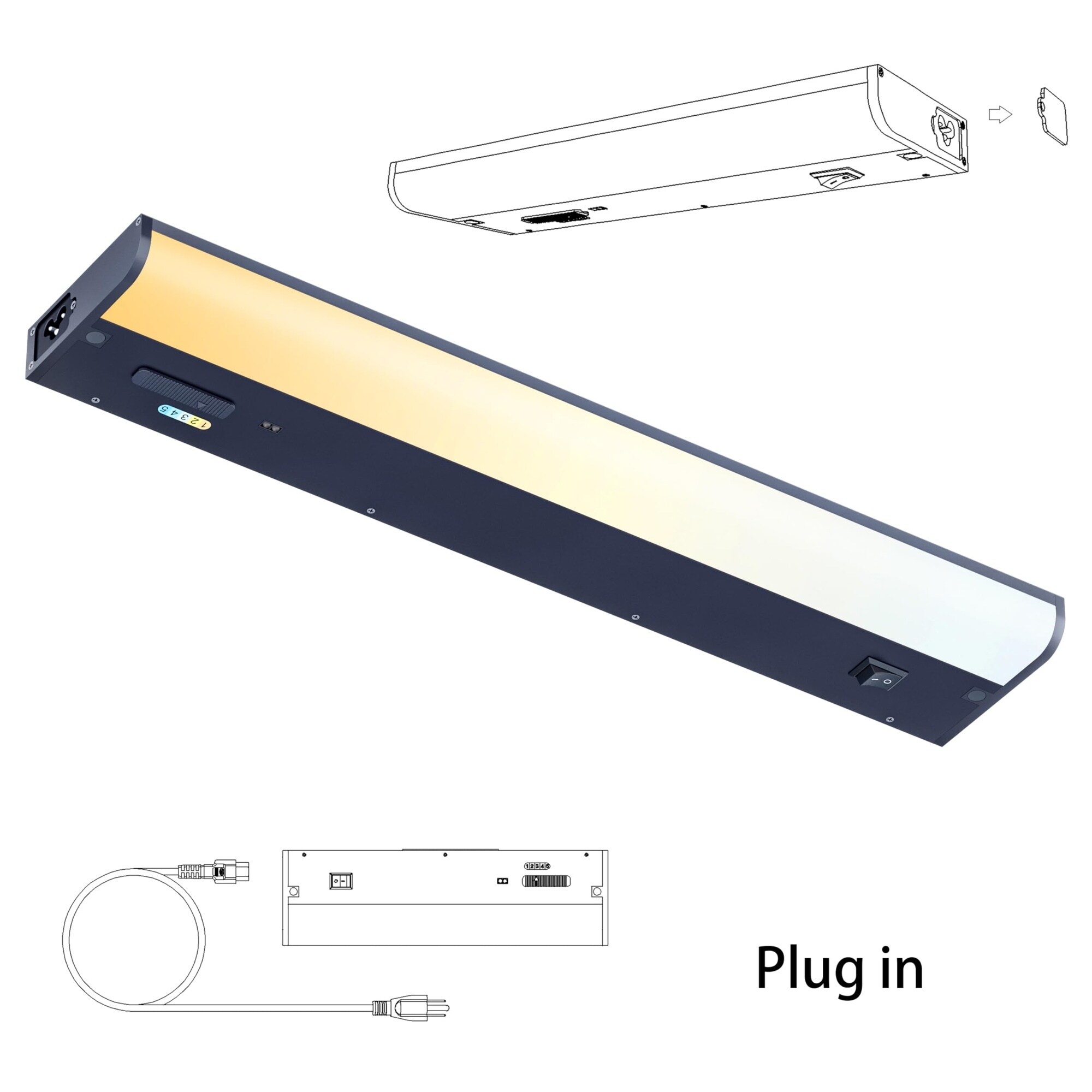 AOIZGMY LAZ0828Z0125 Led-Cabinet-Lighting - View #4