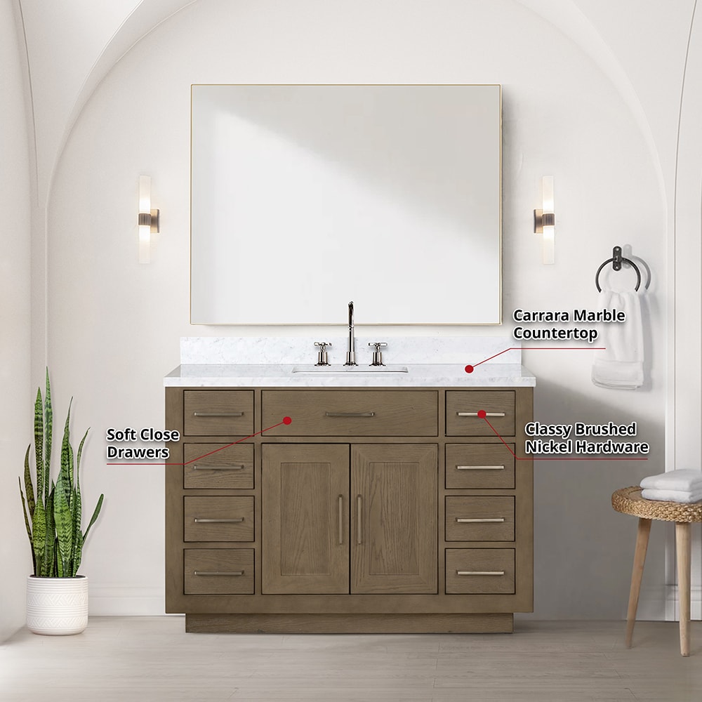 Lexora LVGI48SR100 Bath-Vanity-Combo - View #7