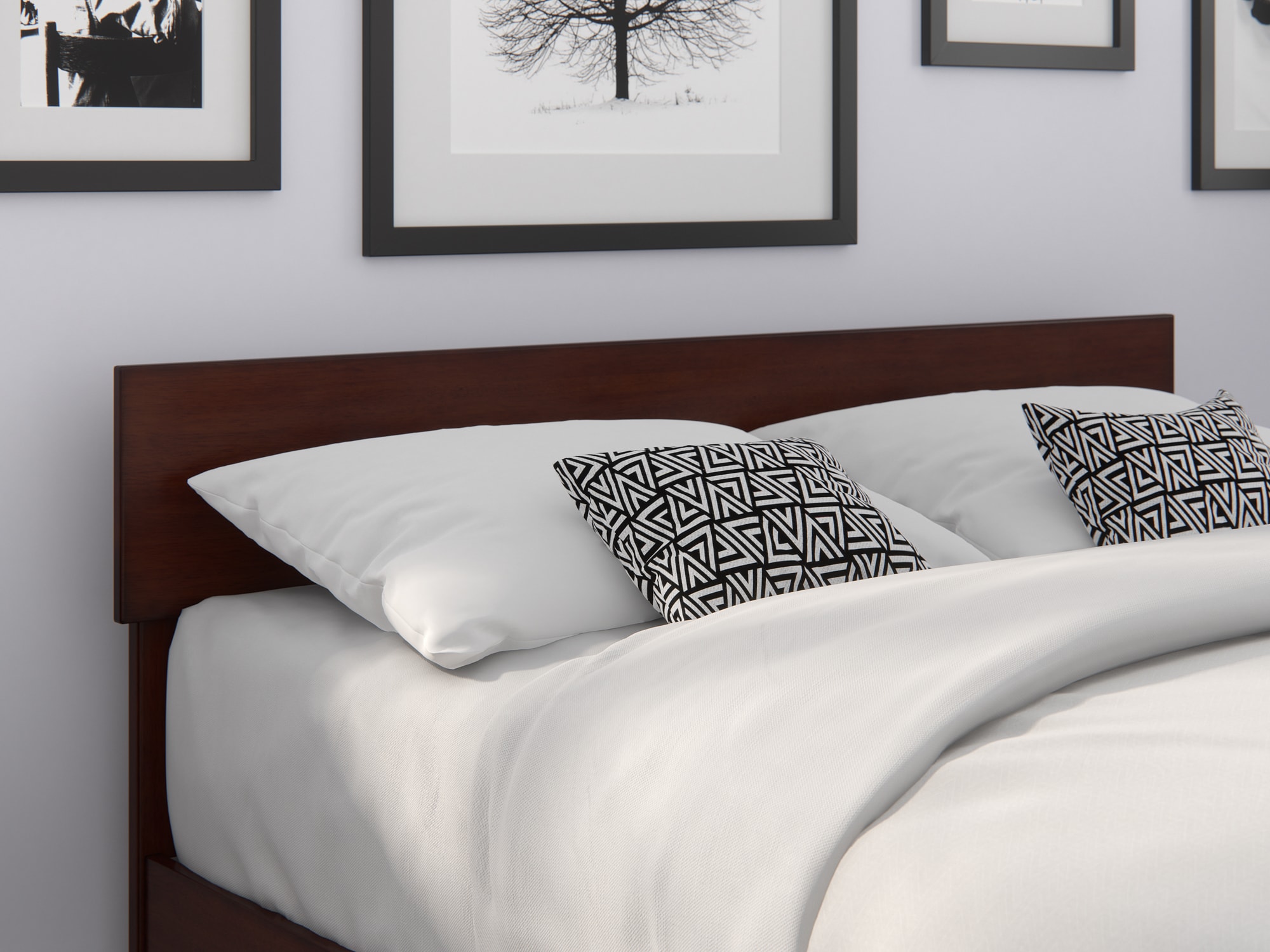 AFI Furnishings AG8100134 Boston Walnut Full Headboard