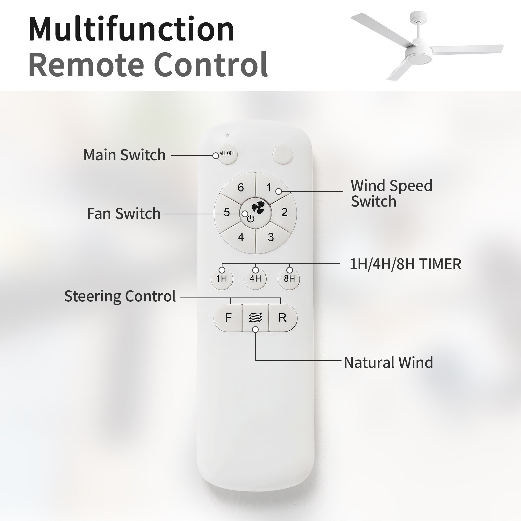 Cuschoice LWFQX-60-SPP Ceiling-Fans - View #6
