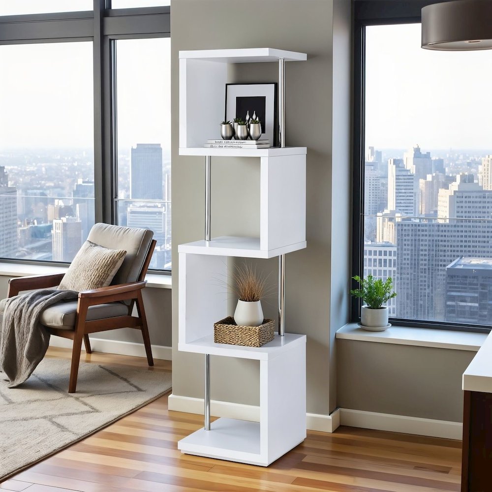 FurniFact BO3325694WHT bookcases - View #3