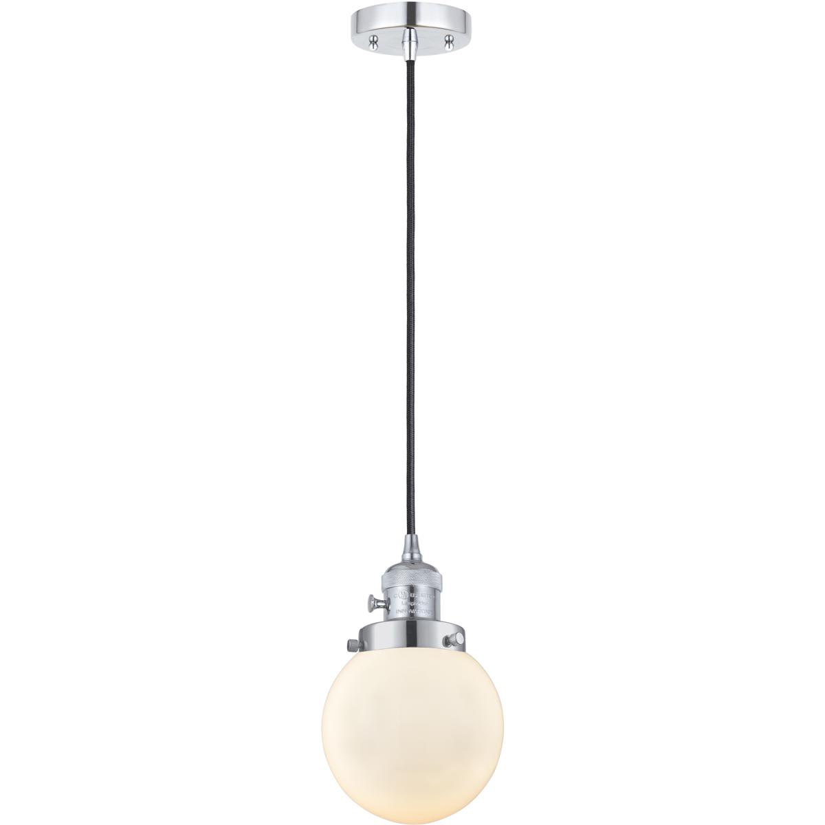 Innovations Lighting 2344127 201CSW-PC-G201-6 Franklin Restoration Beacon Mini Pendant