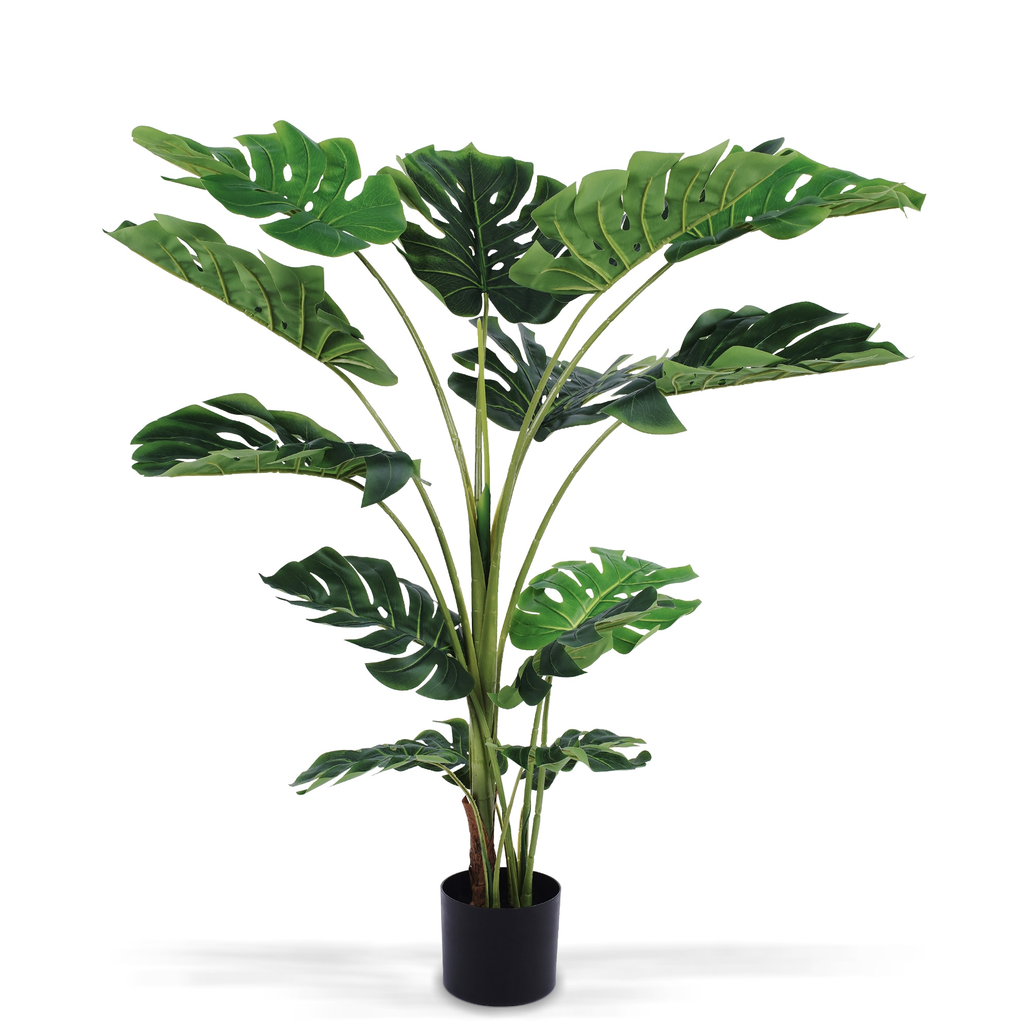 LTMATE LSK0016-16 57.1-in Green Indoor/Outdoor Floor Monstera Artificial tree