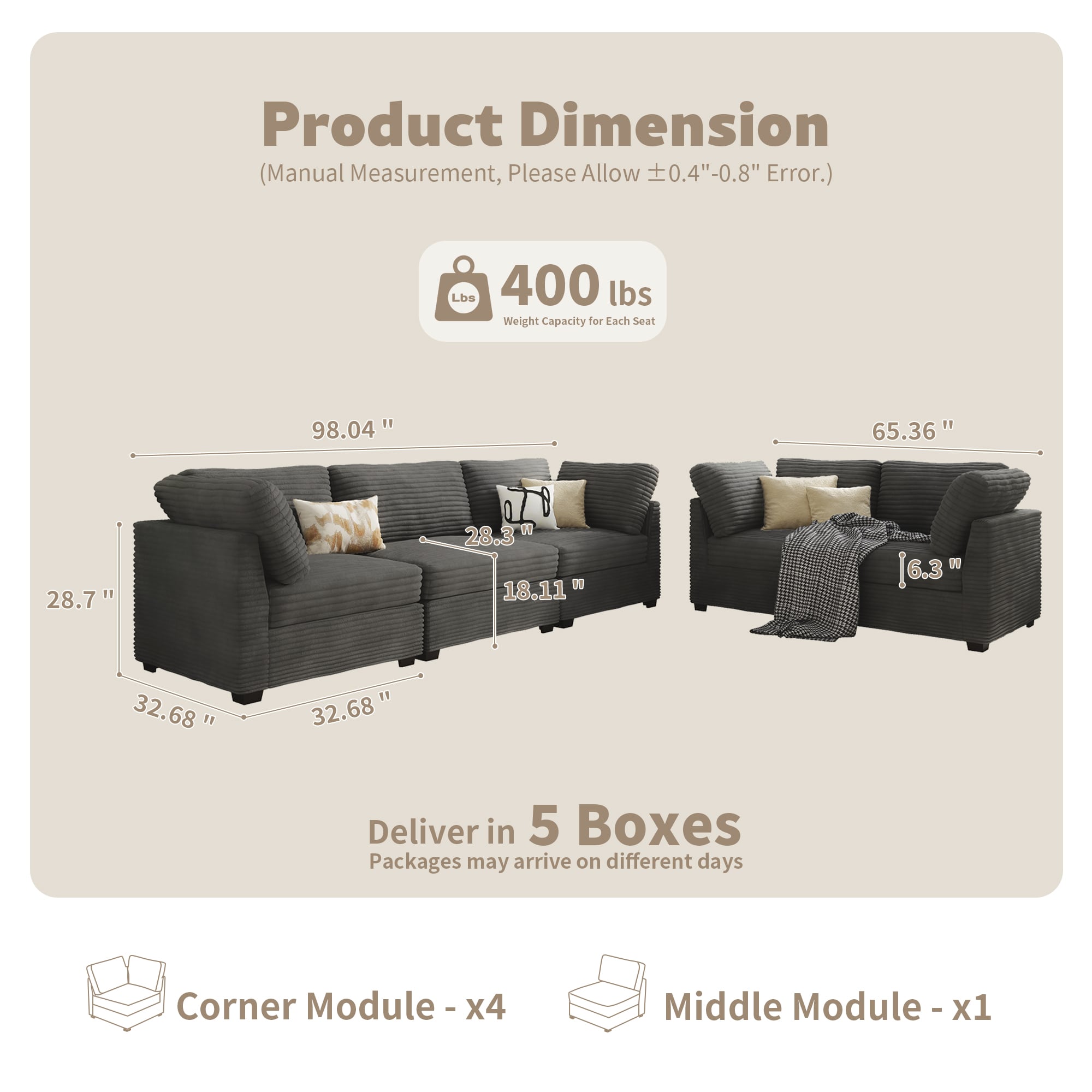 Pouuin SYOH915 Sofas-Loveseats - View #2