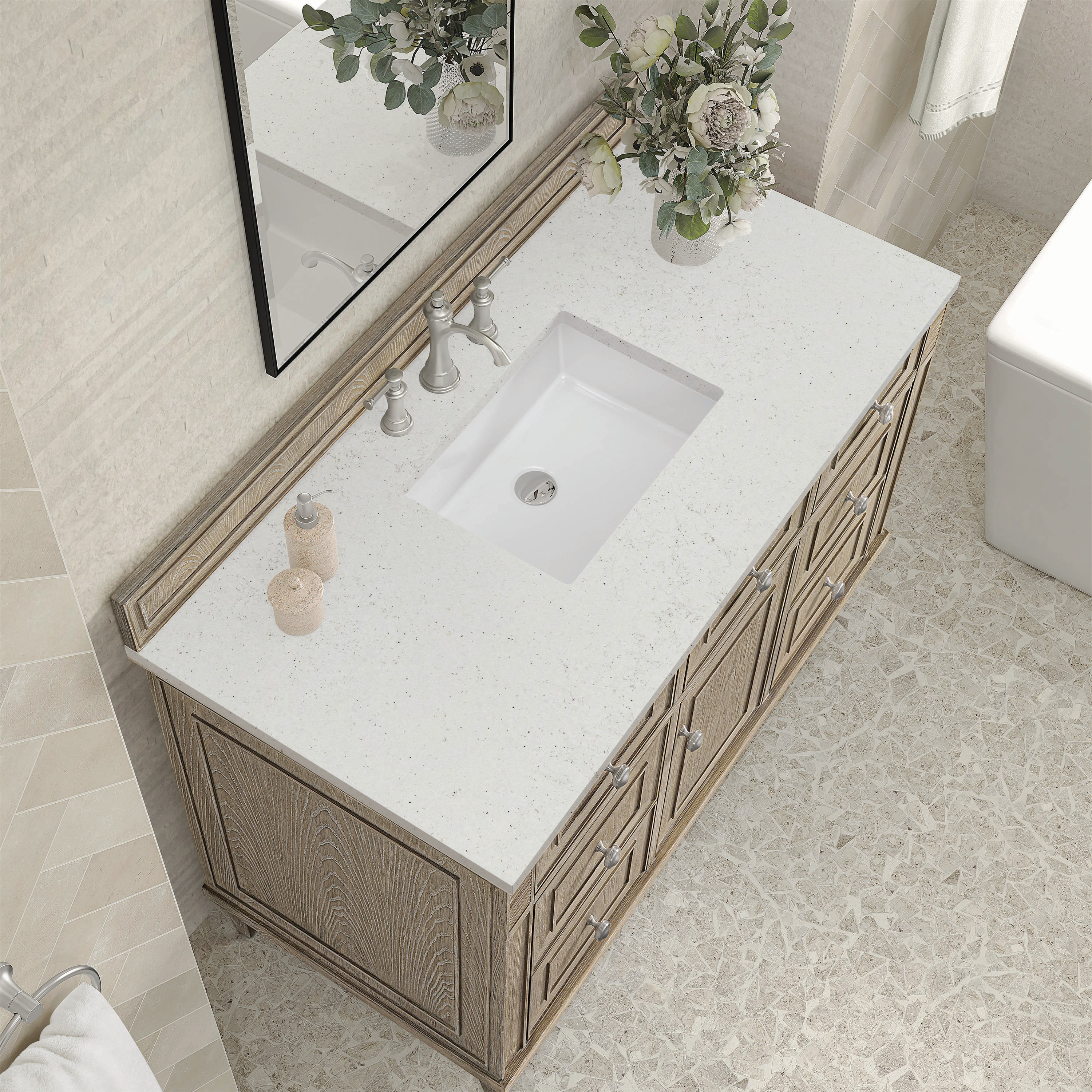 James Martin Vanities 424-V48-WWO-3LDL Bath-Vanity-Combo - View #5