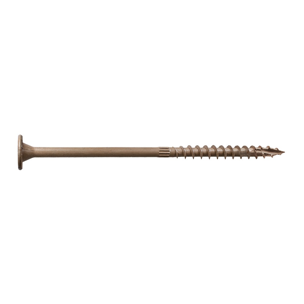 Simpson Strong-Tie #12 x 6-in Double-barrier Strong-Drive SDWS Timber  Exterior Wood Screws (50-Per Box) in the Wood Screws department at