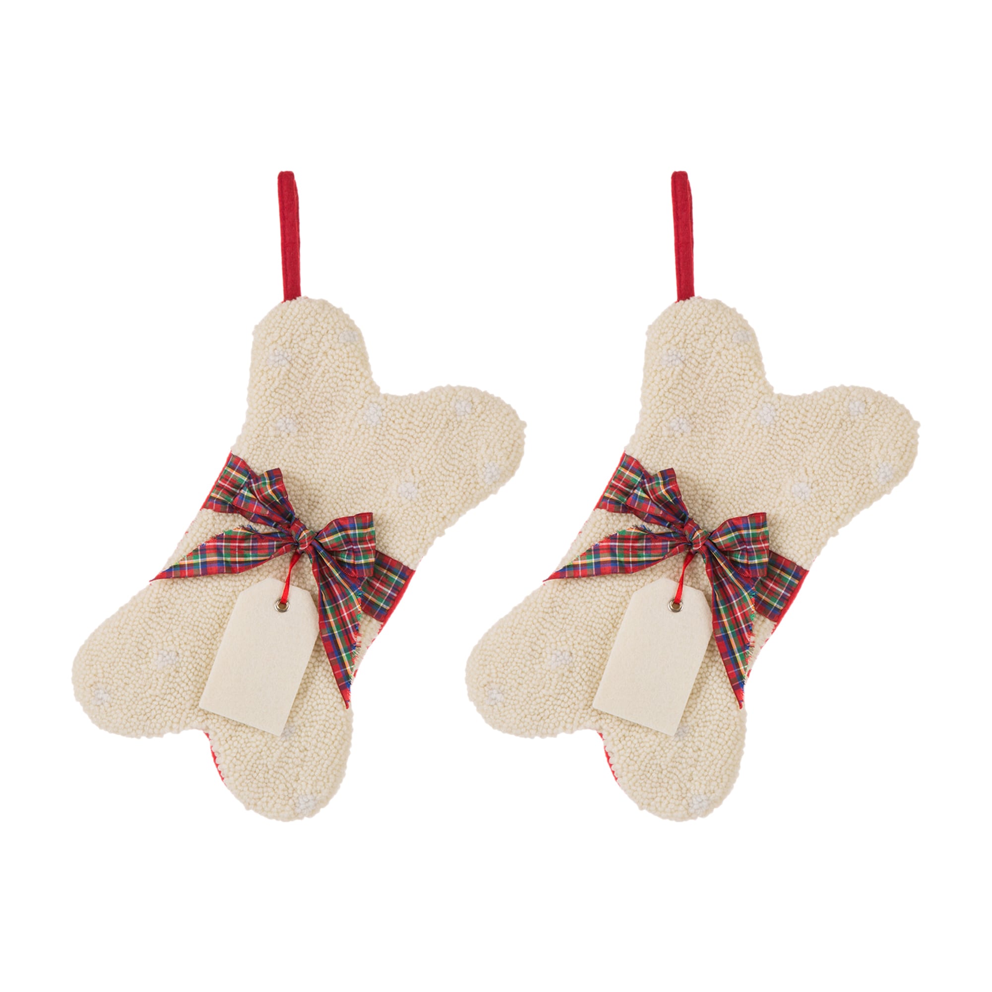 Glitzhome 2004700127 12.5-in Multiple Colors Christmas Stocking