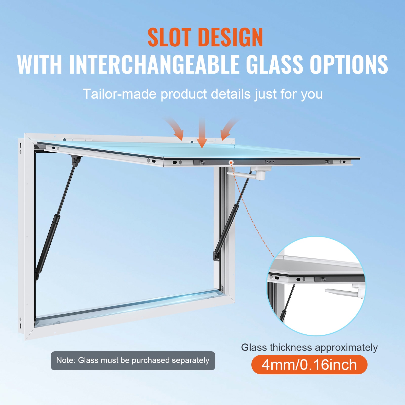 VEVOR FWCK36X24INCBTUFFV0 Awning-Windows - View #5