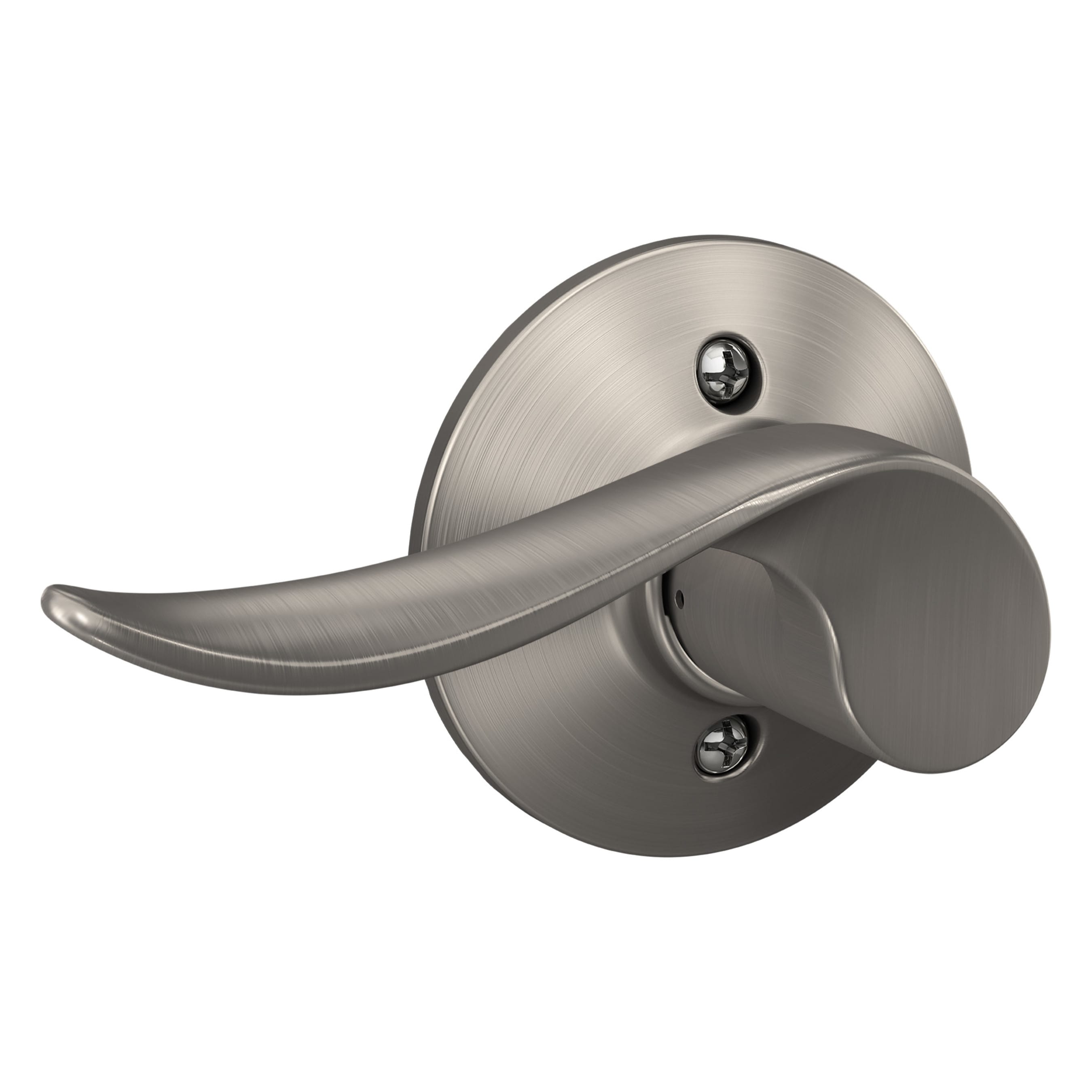 Schlage F170 V SAC 619 LH Sacramento Satin Nickel Left-handed Interior Hall/Closet Dummy Door Handle