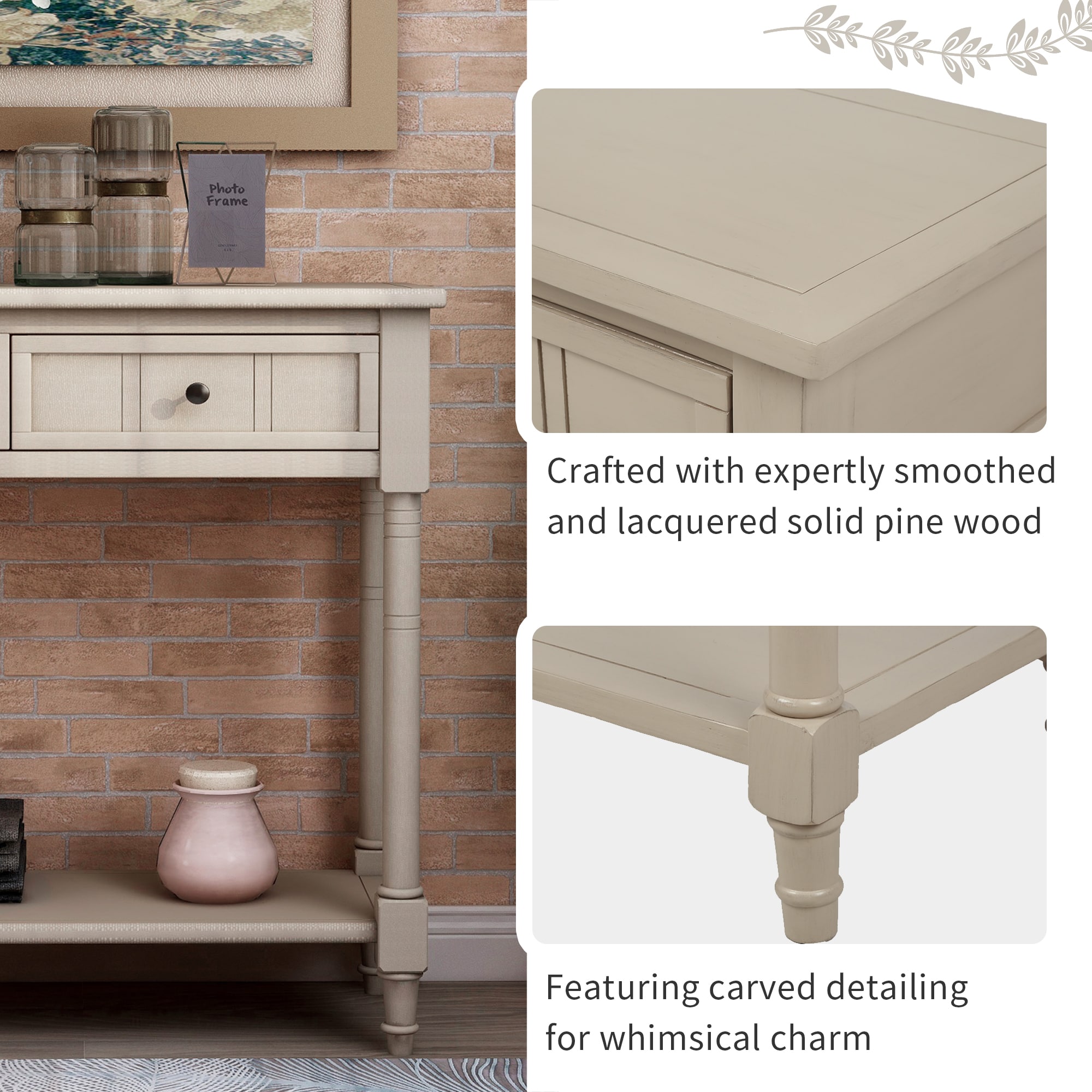 ModernLuxe WF191267AAE Console-Sofa-Tables - View #5