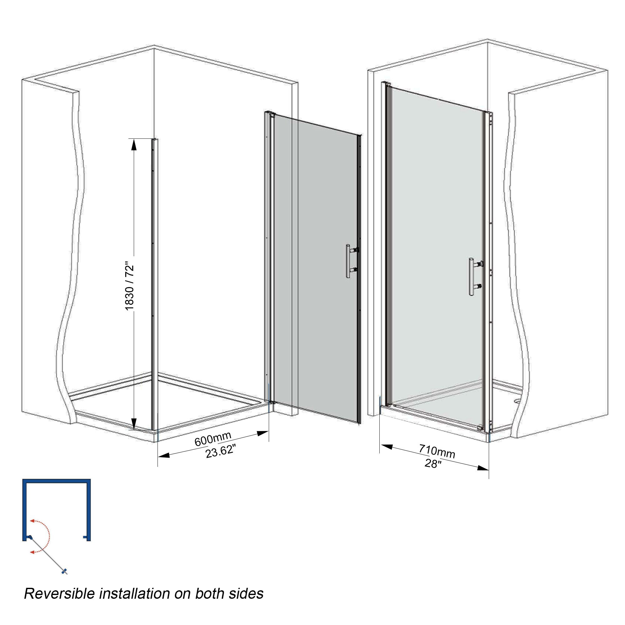 Vanityfus VF-BF-38287 Shower-Doors - View #3