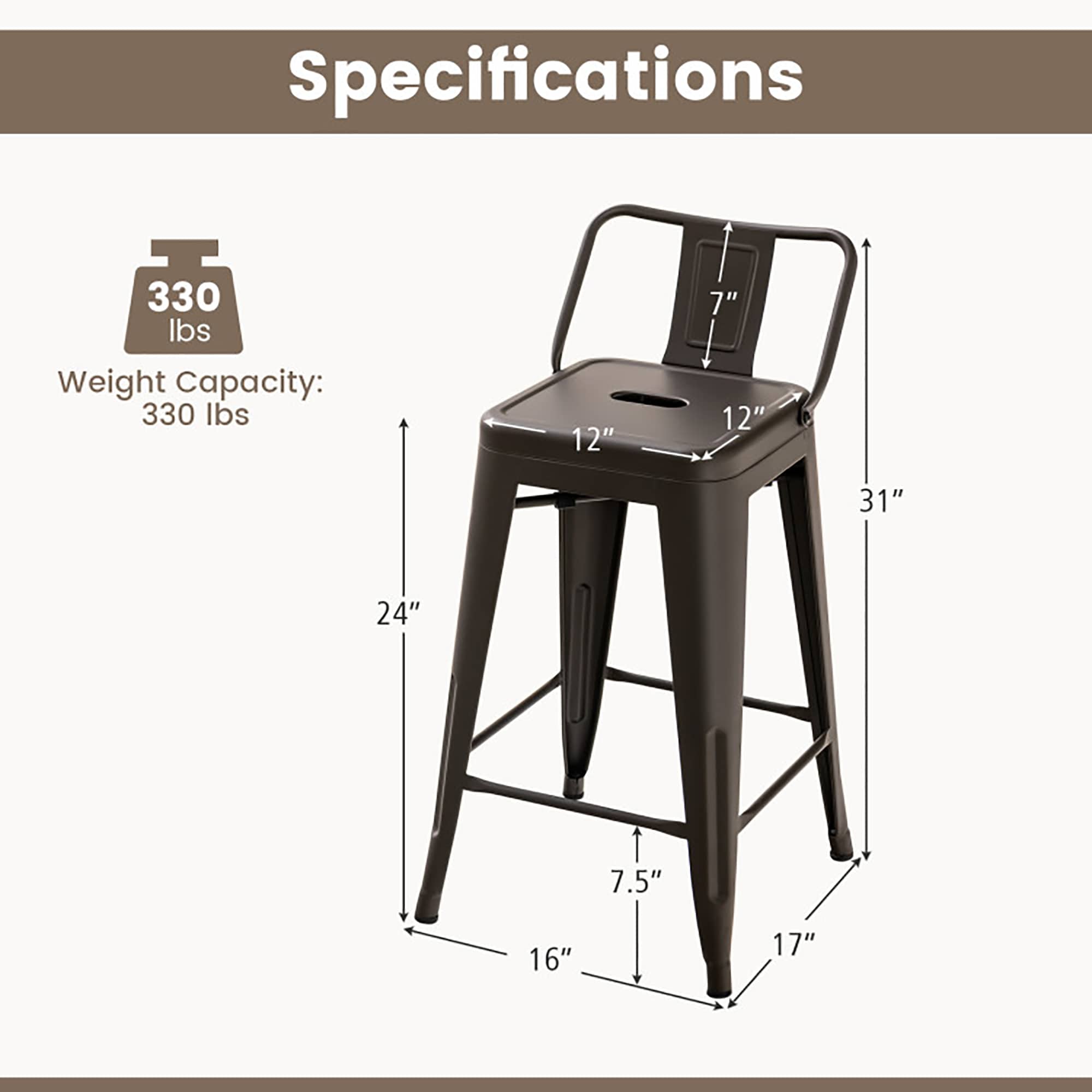 Sumyeg WF-HW66294-LA stools - View #7