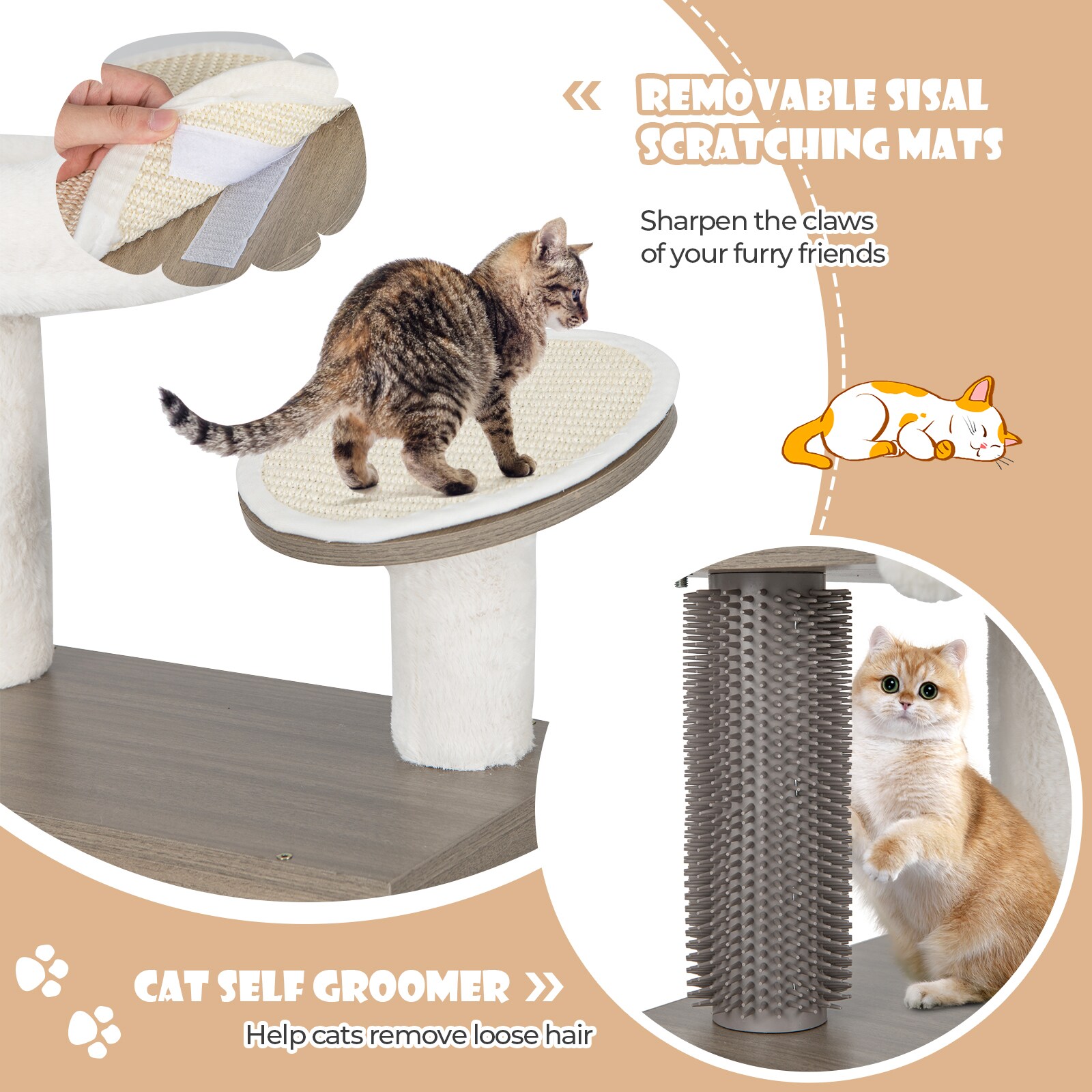 Slickblue D-CO-RG91101VP Cat-Trees - View #4
