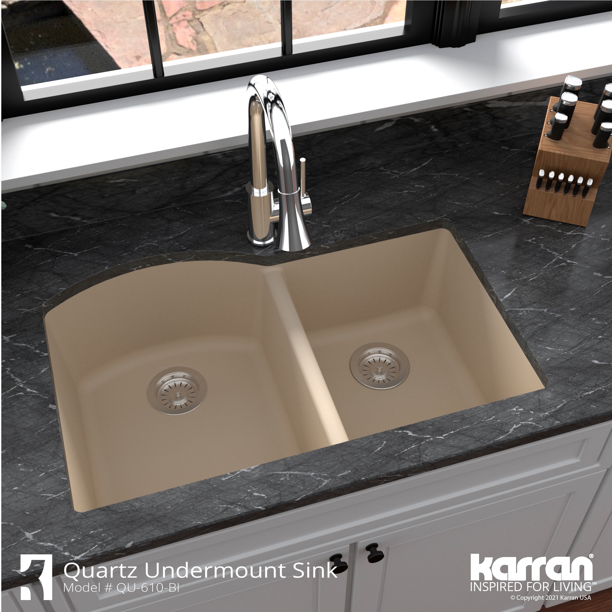 Karran QU-610-BI Kitchen-Sinks - View #6