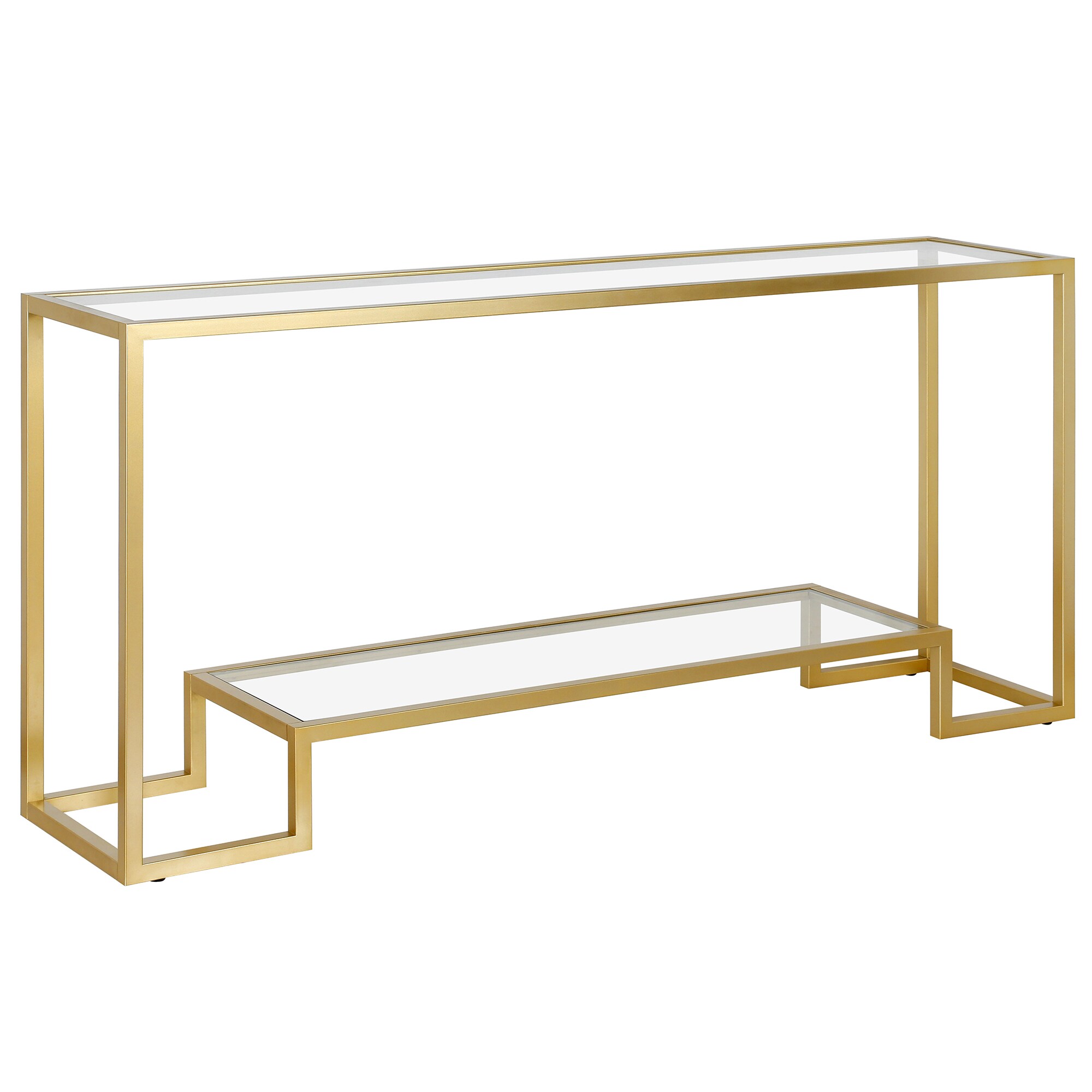 Hailey Home AT1150 Glam Gold Console table