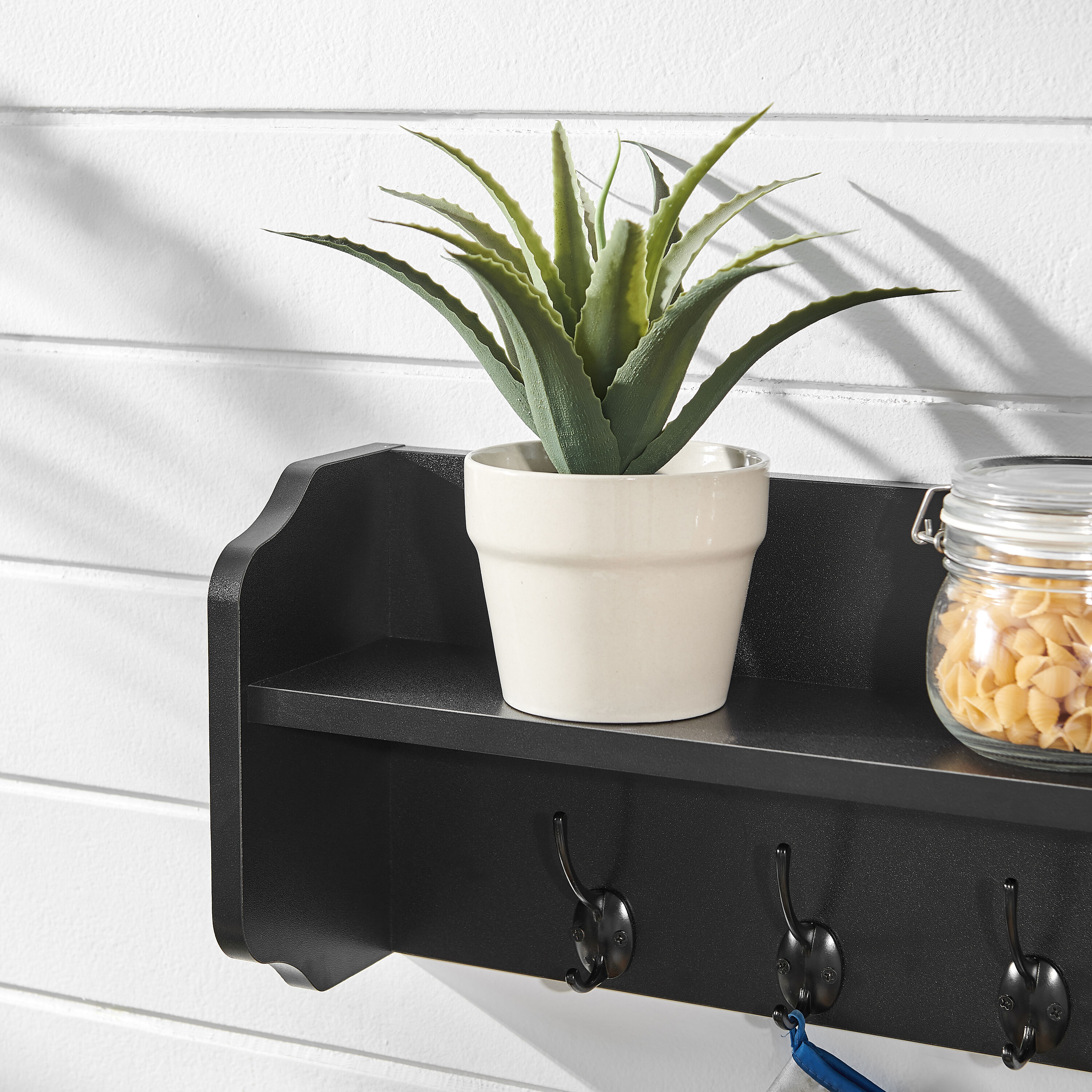 Danya B. XF161206BK Wall-Mounted-Shelving - View #7