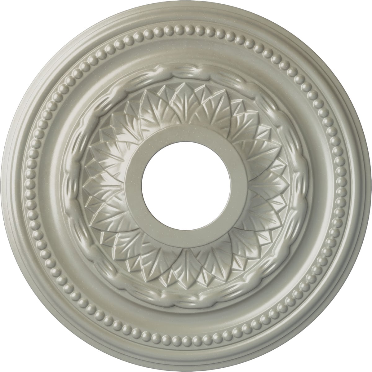 Ekena Millwork CM15GAFCS Galway 15.75-in W x 15.75-in L Painted Flash Copper Polyurethane Whole Ceiling Medallion