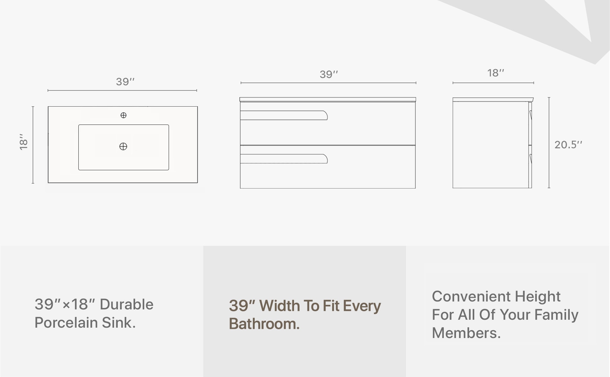 Eviva EVVN23-39WH-WM Bath-Vanity-Combo - View #10