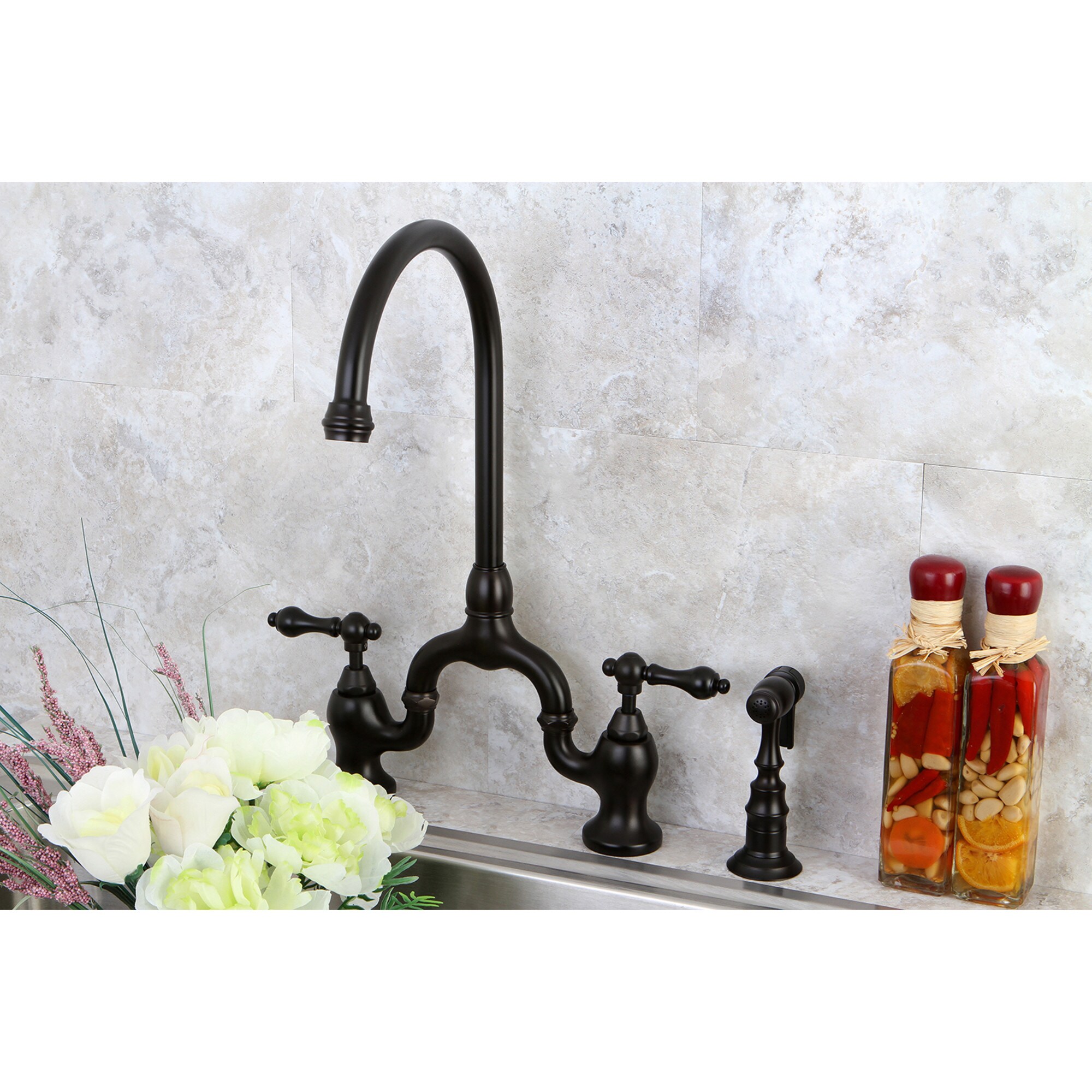 Kingston Brass WLKS7795ALBS Kitchen-Faucets - View #3