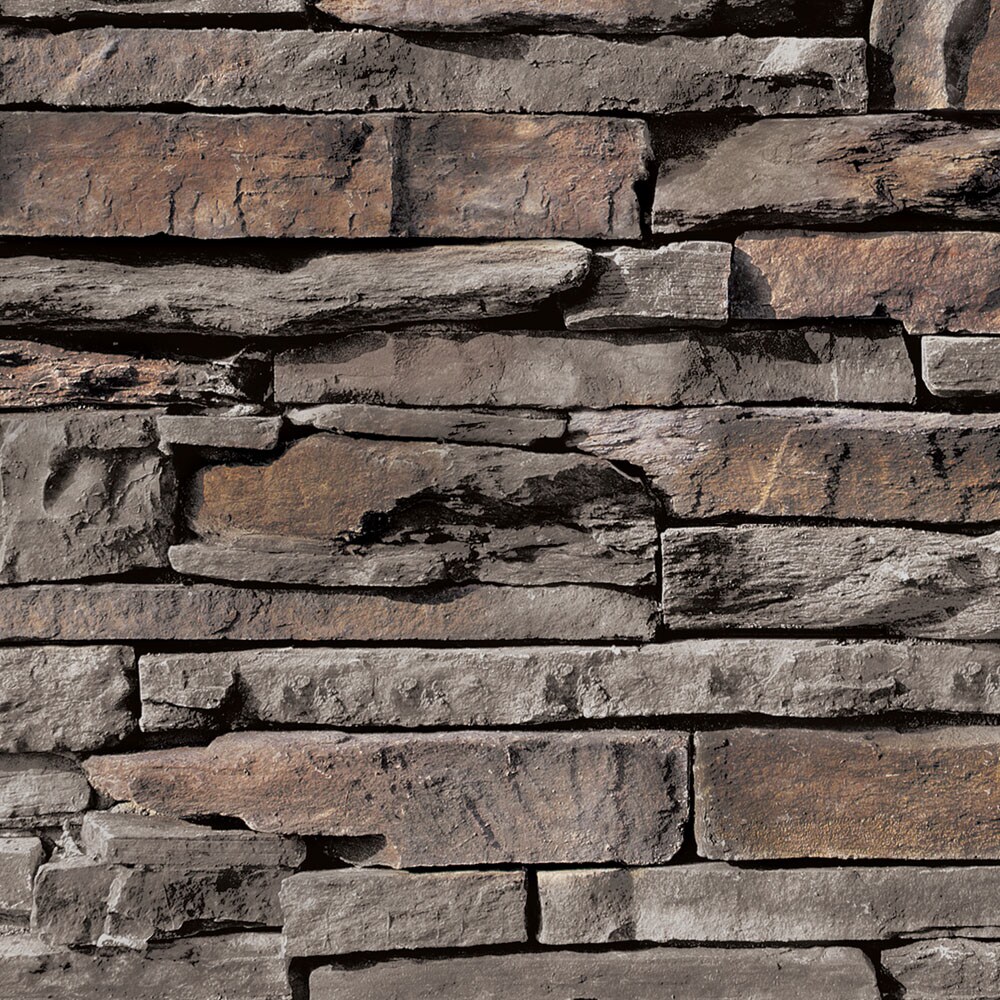 Coronado Stone Products Ledgestone 12.5-sq ft Palmetto Blend ...