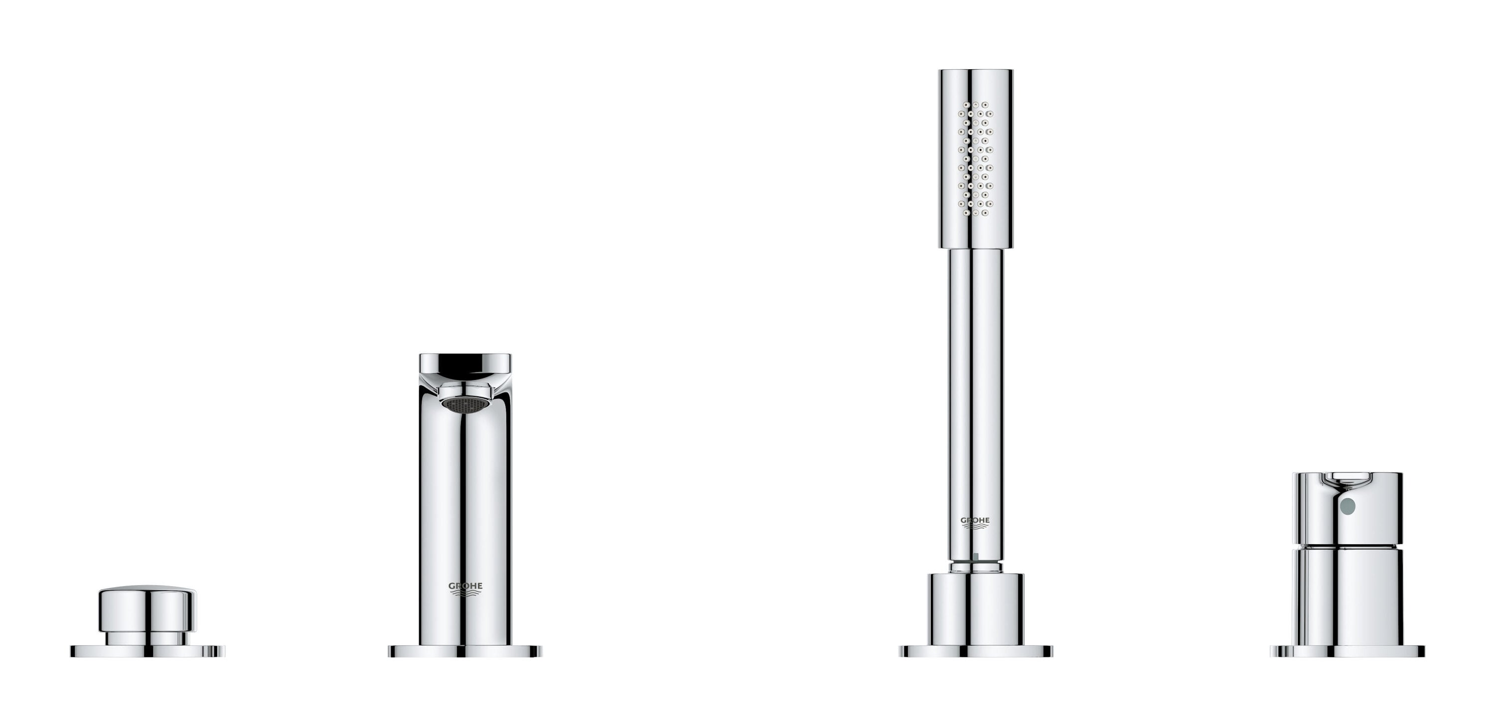 GROHE 19577001 Roman-Tub-Faucets - View #3