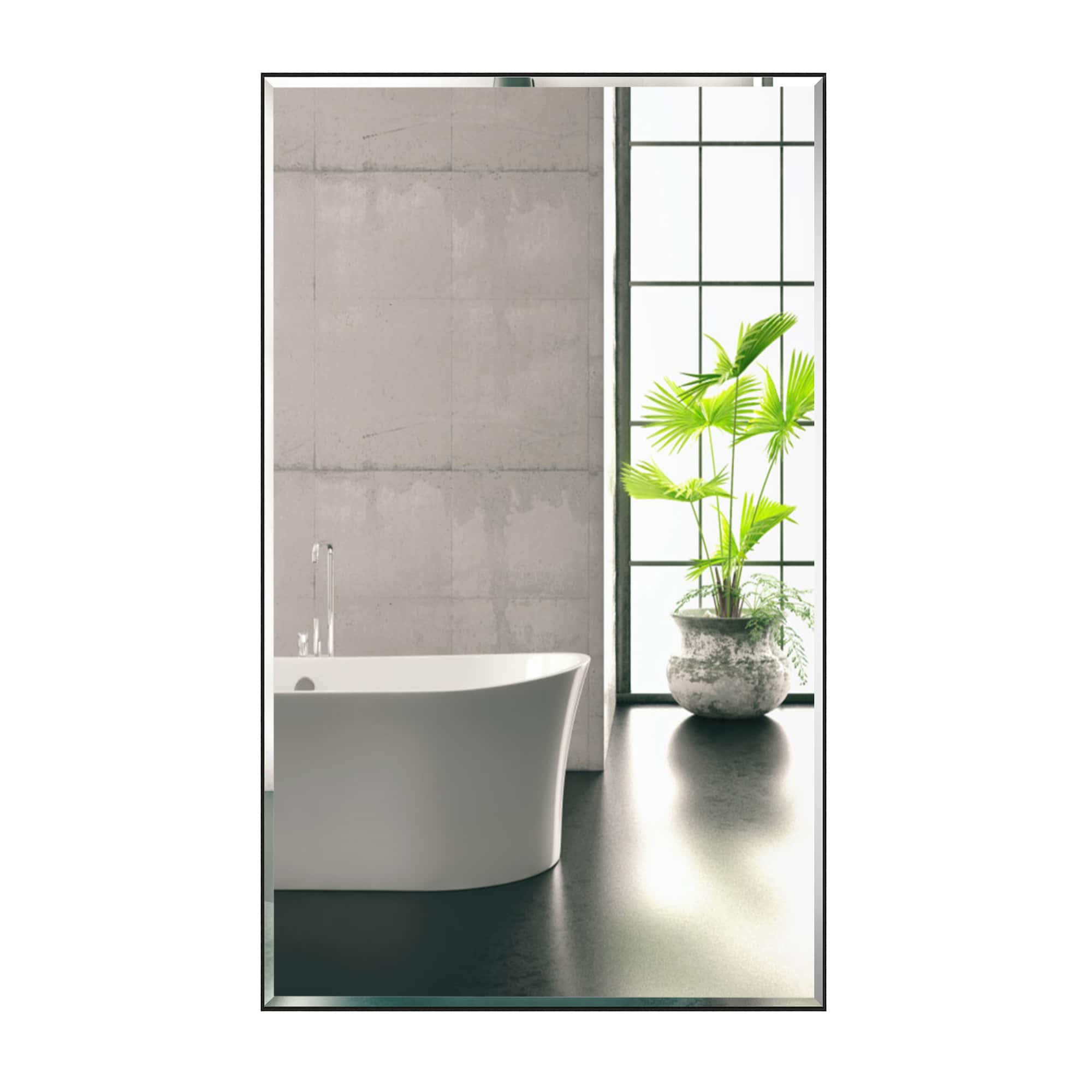 GETLEDEL MR-4607BK Framed-Bath-Mirrors - View #10