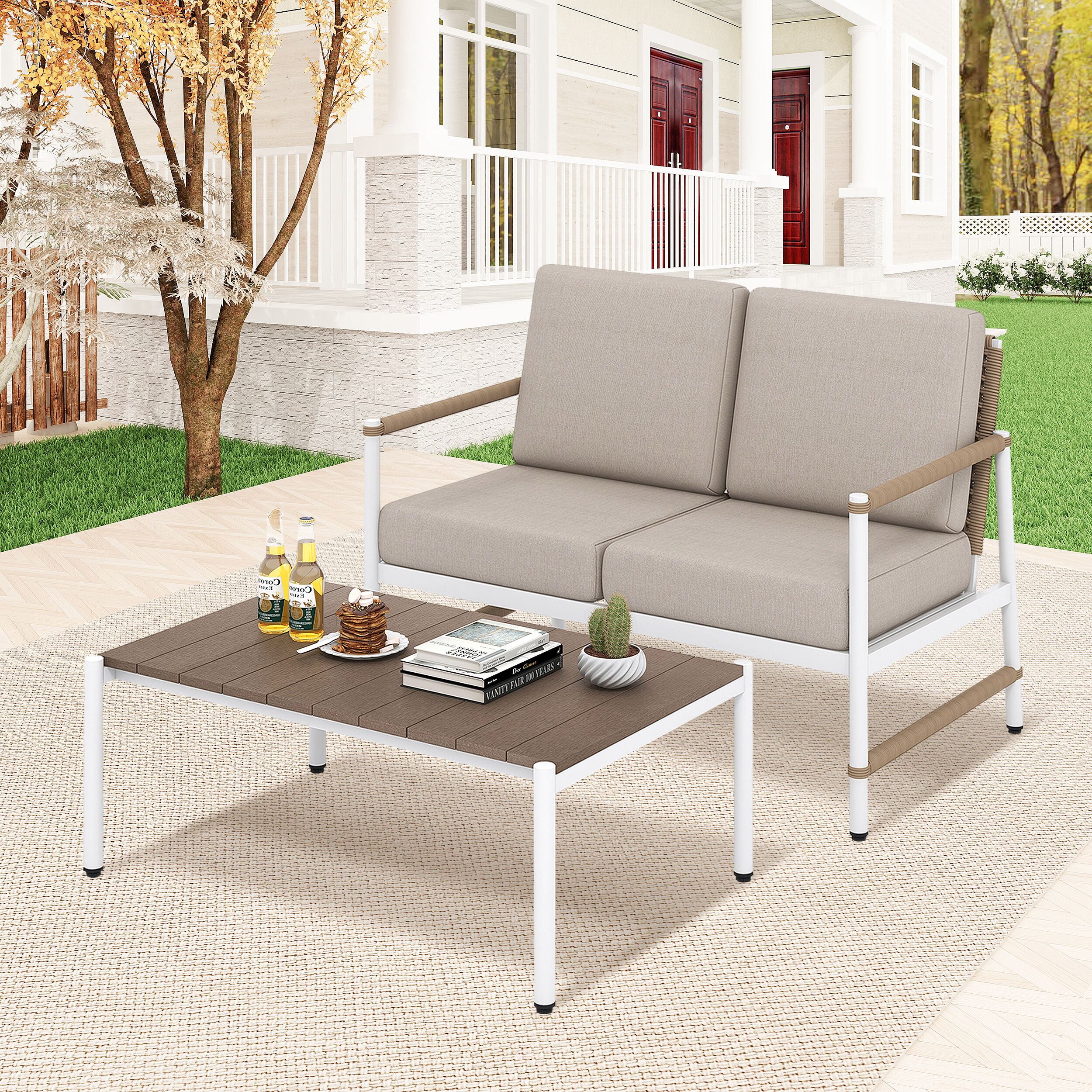 LIVIZA TDS11964GR-22 Patio-Conversation-Sets - View #4