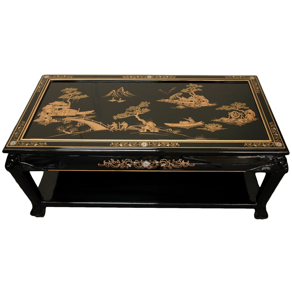 Oriental Furniture LCQ-COFFTB-BLS Coffee-Tables - View #2