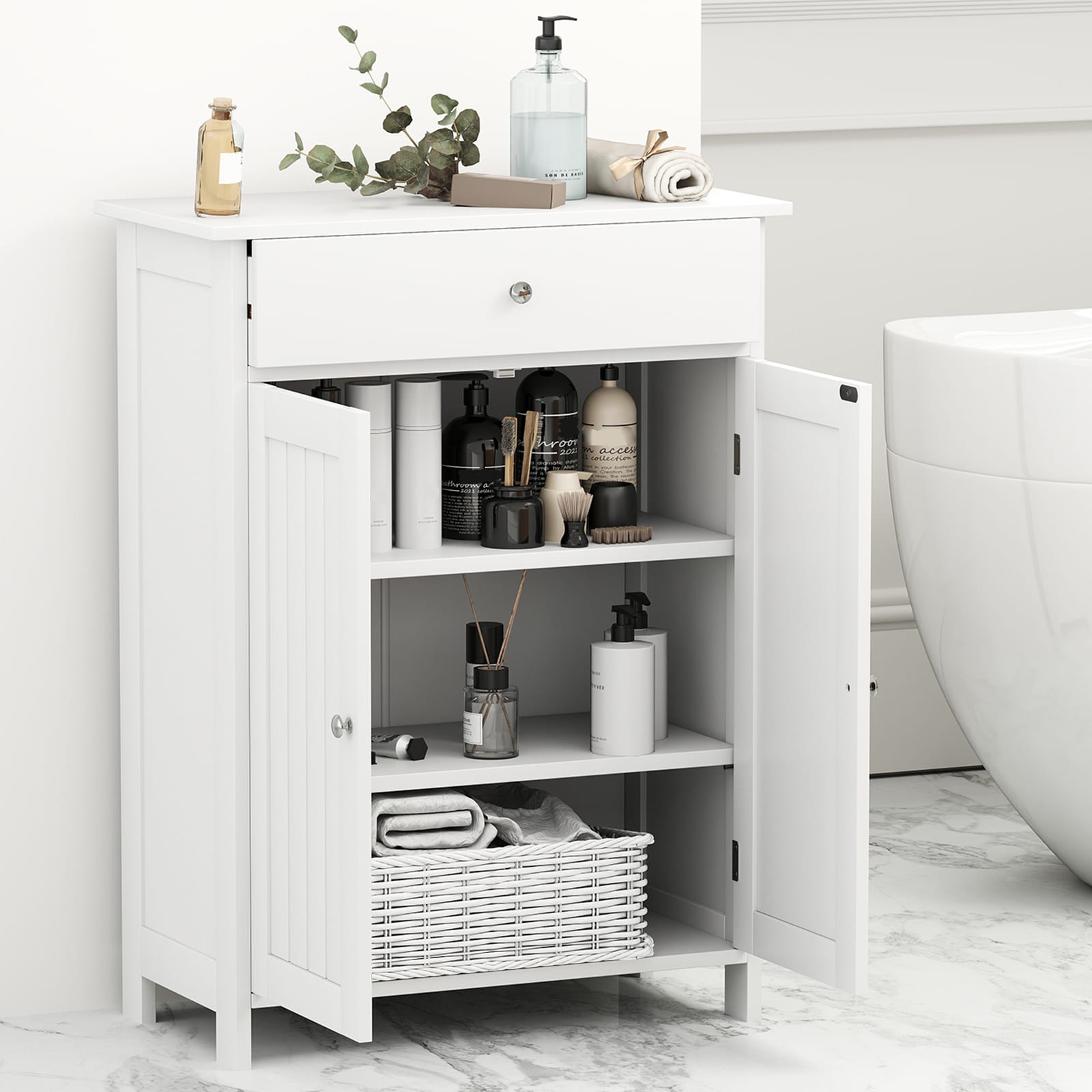 Fenbeli QLLSFENH742 Linen-Cabinets - View #4