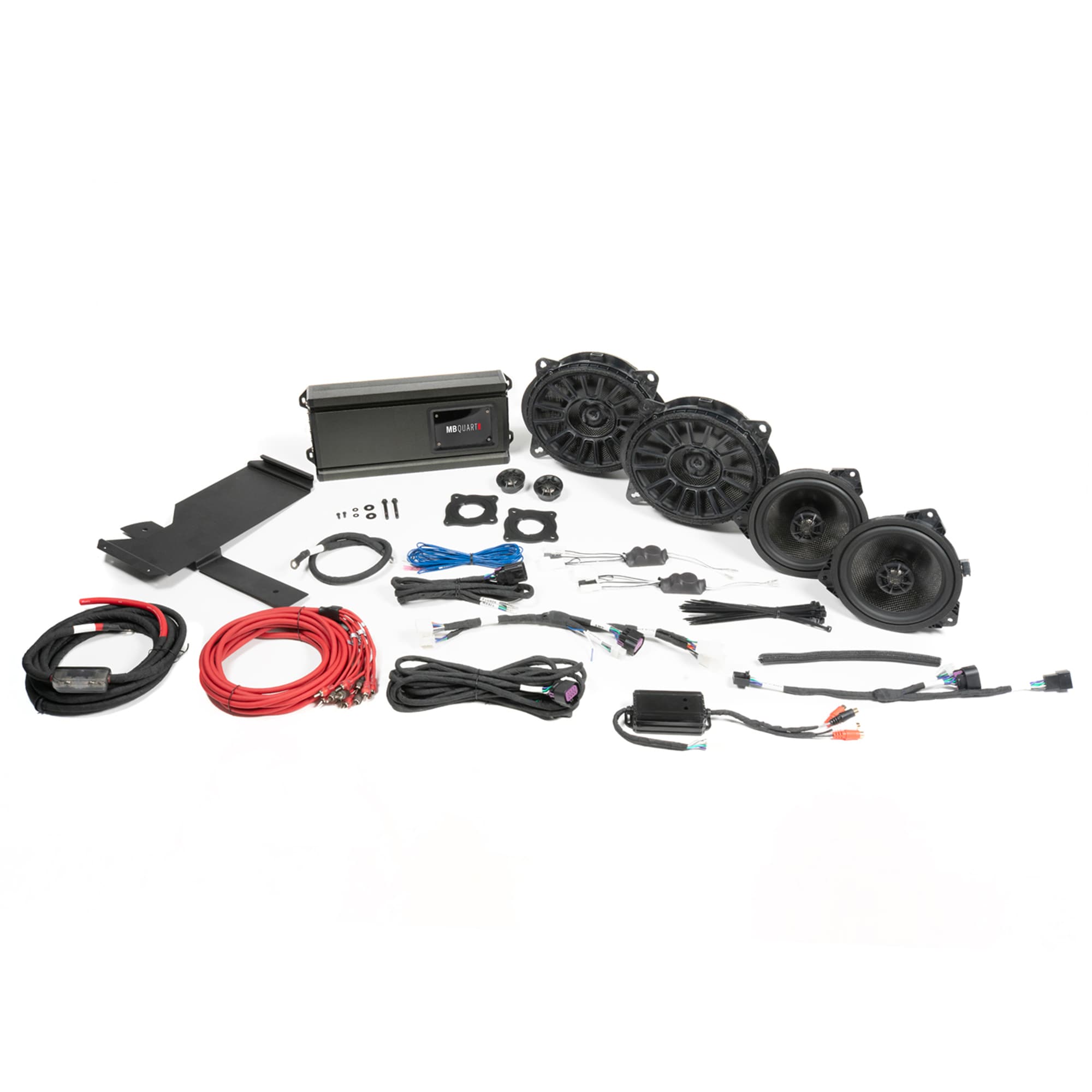 MB Quart  6 Speaker 700W Audio System Upgrade Kit for 2016-2023 Toyota Tacoma