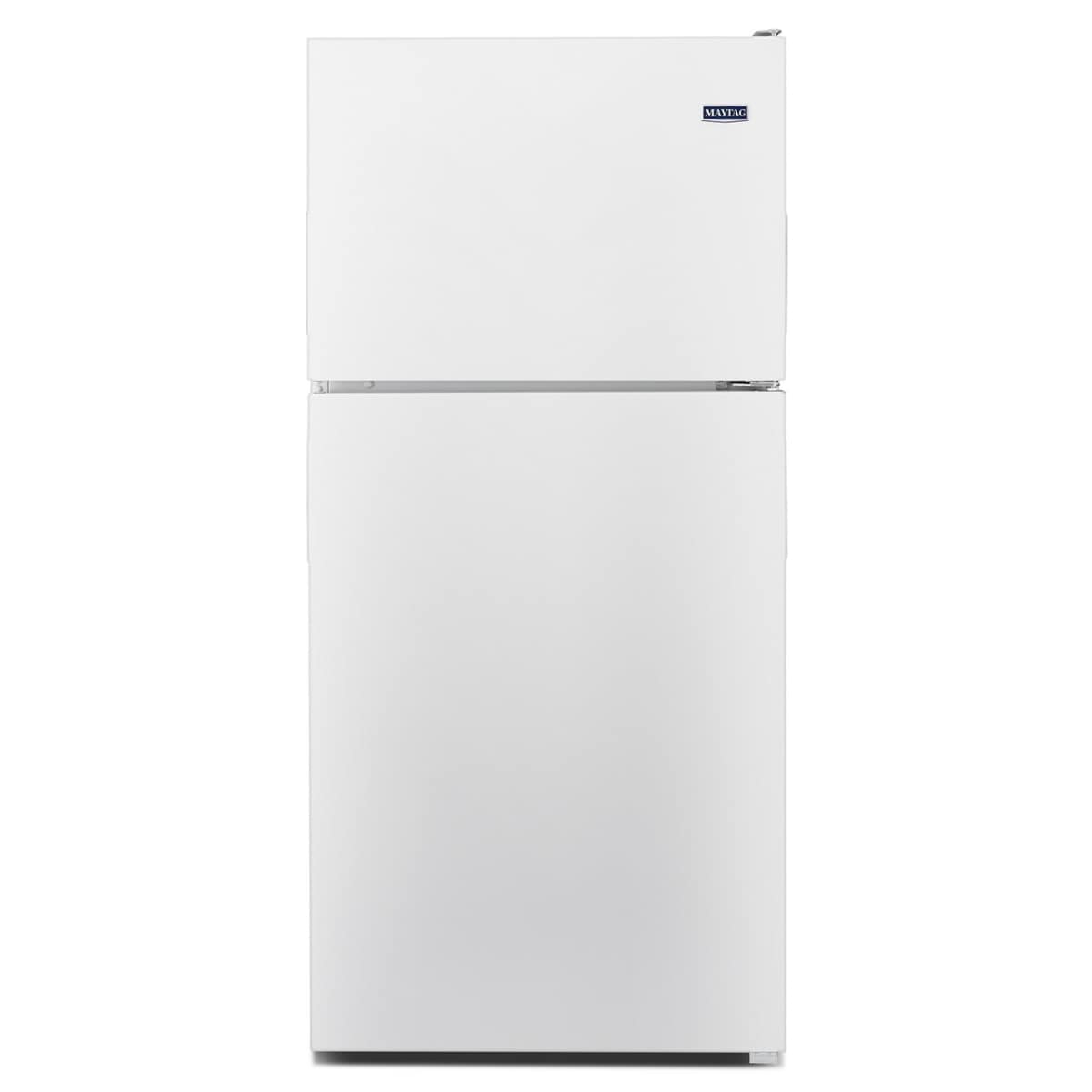 Maytag MRT311FFFH 20.5-cu ft Standard-Depth 33-in Wide Top-Freezer Refrigerator ( White )
