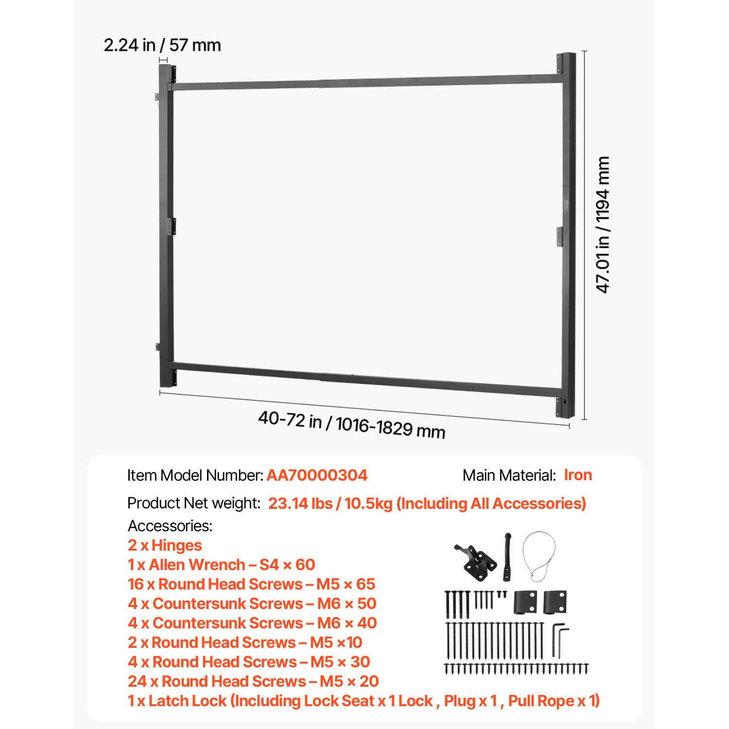 SVOPES SVOPESMKZJ40711146V0 Gate-Hardware - View #8