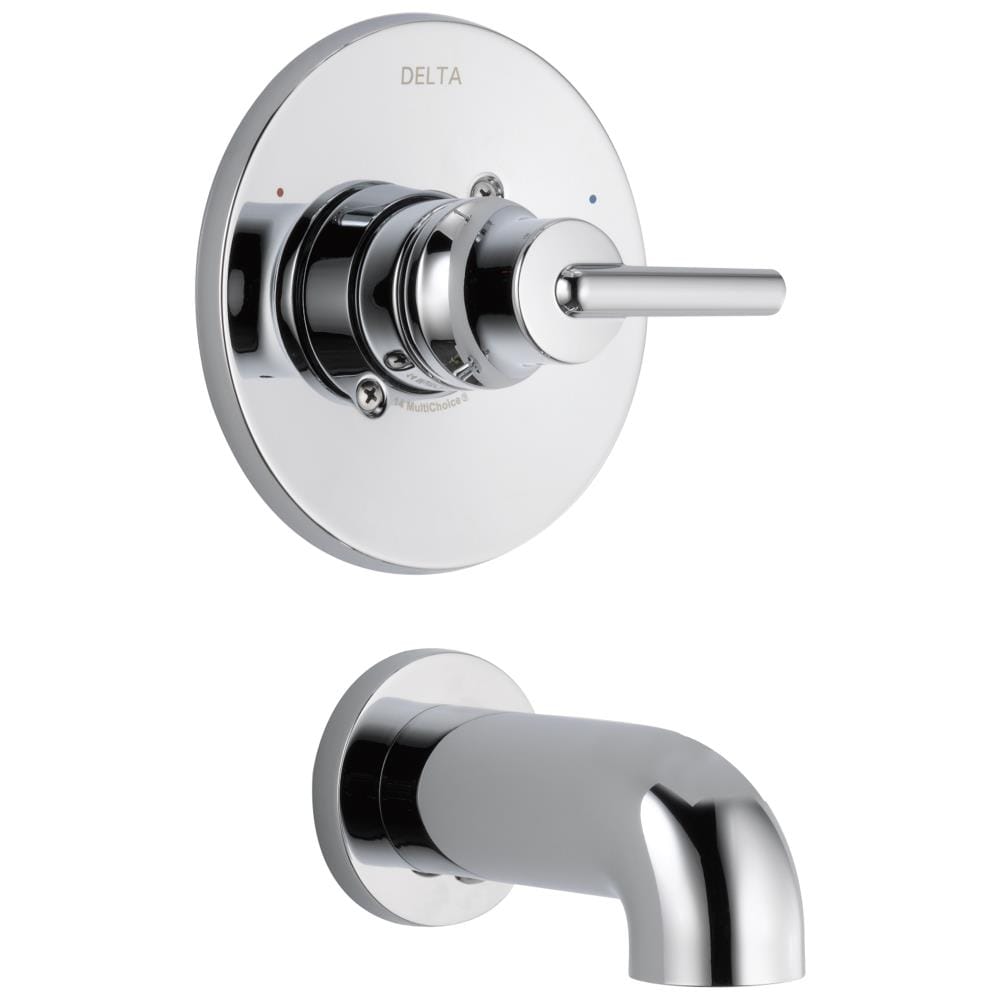 Delta T14159 Trinsic Chrome 2.5-Inches Universal Bathtub/Shower Trim ring 0.5-Inches -ID
