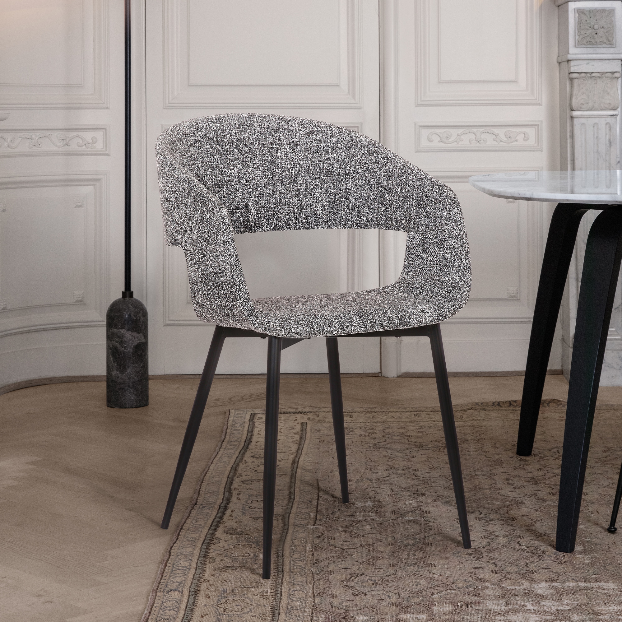 Armen Living LCJCCHBLGR Dining-Chairs - View #6