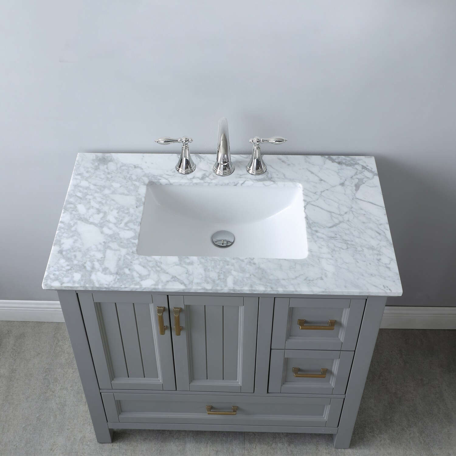 Altair 538036-GR-CA-NM Bath-Vanity-Combo - View #2