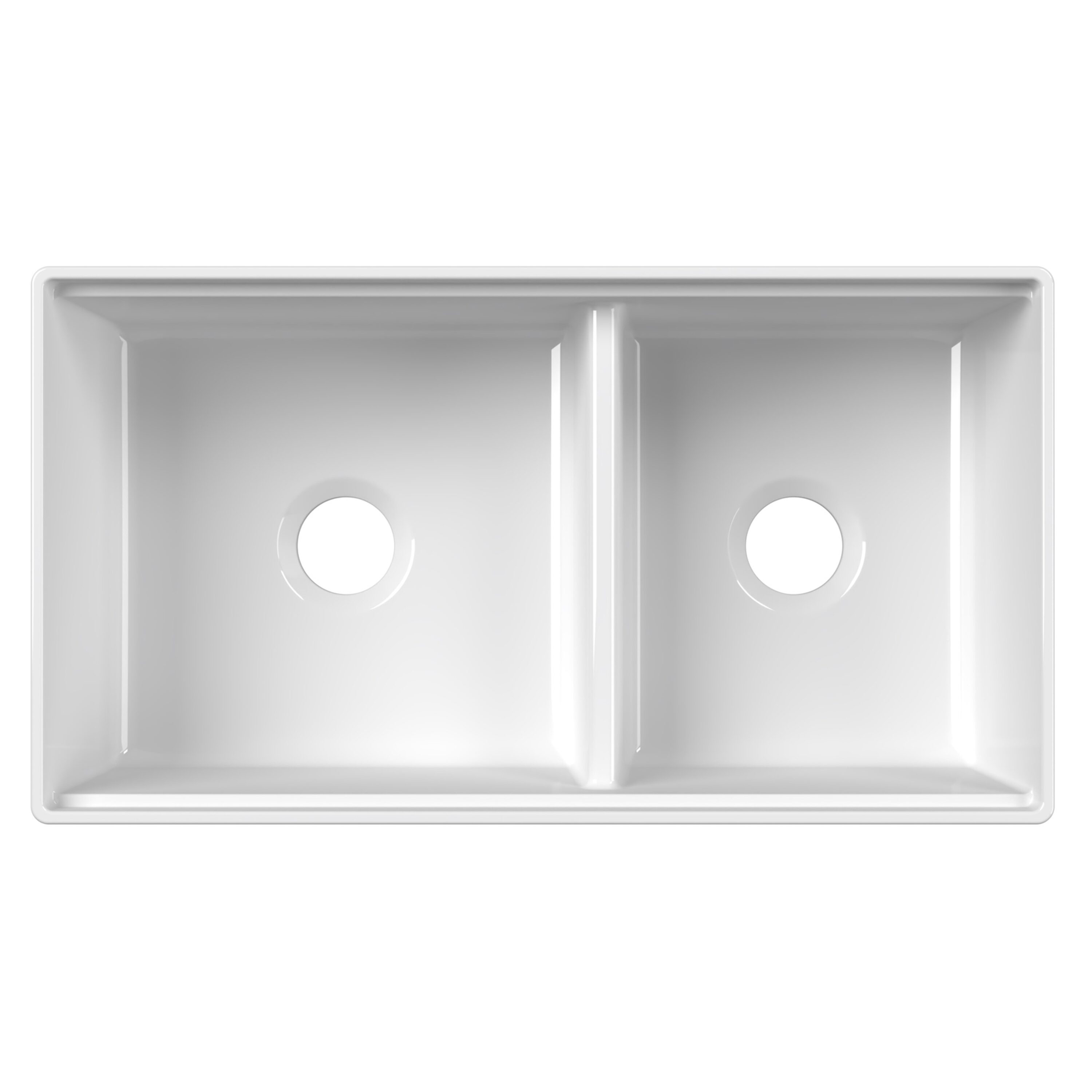 Ruvati RVL2382WH Kitchen-Sinks - View #2