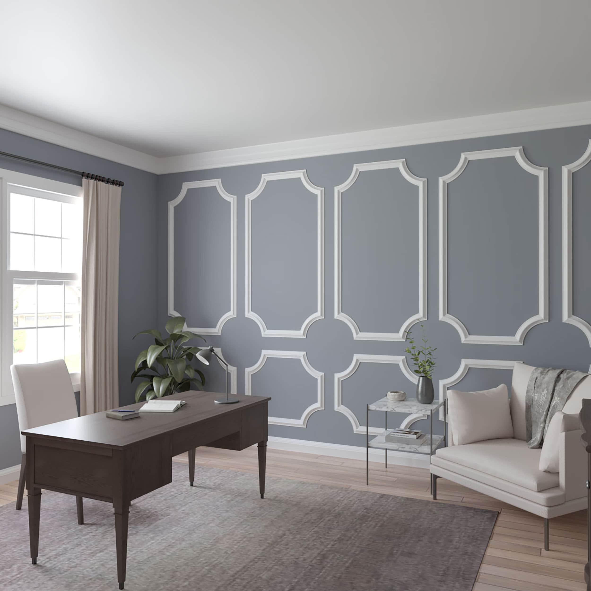 Ekena Millwork PML02X01BE Chair-Rail-Moulding - View #10