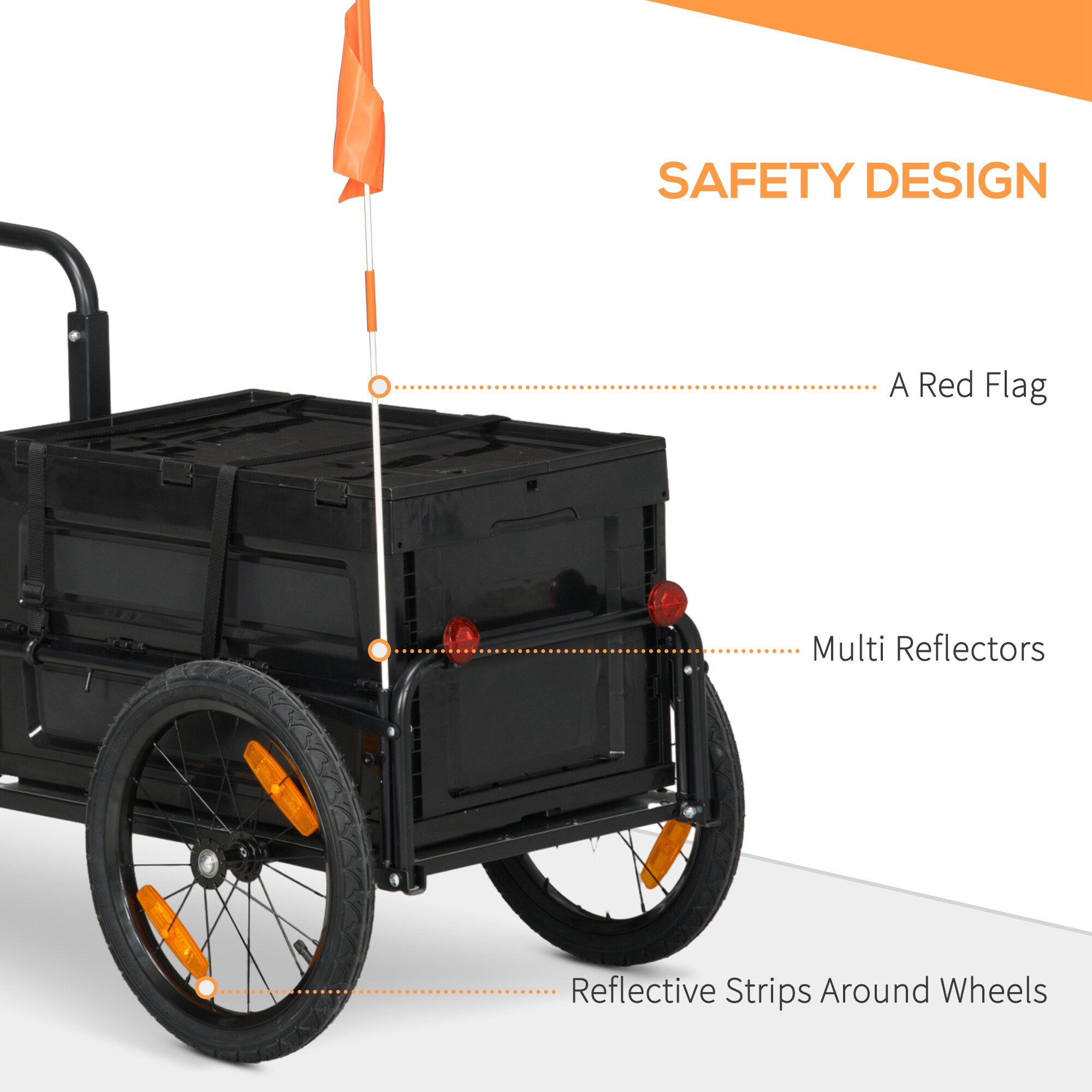 Aosom B71-061V01BK Utility-Trailers - View #6