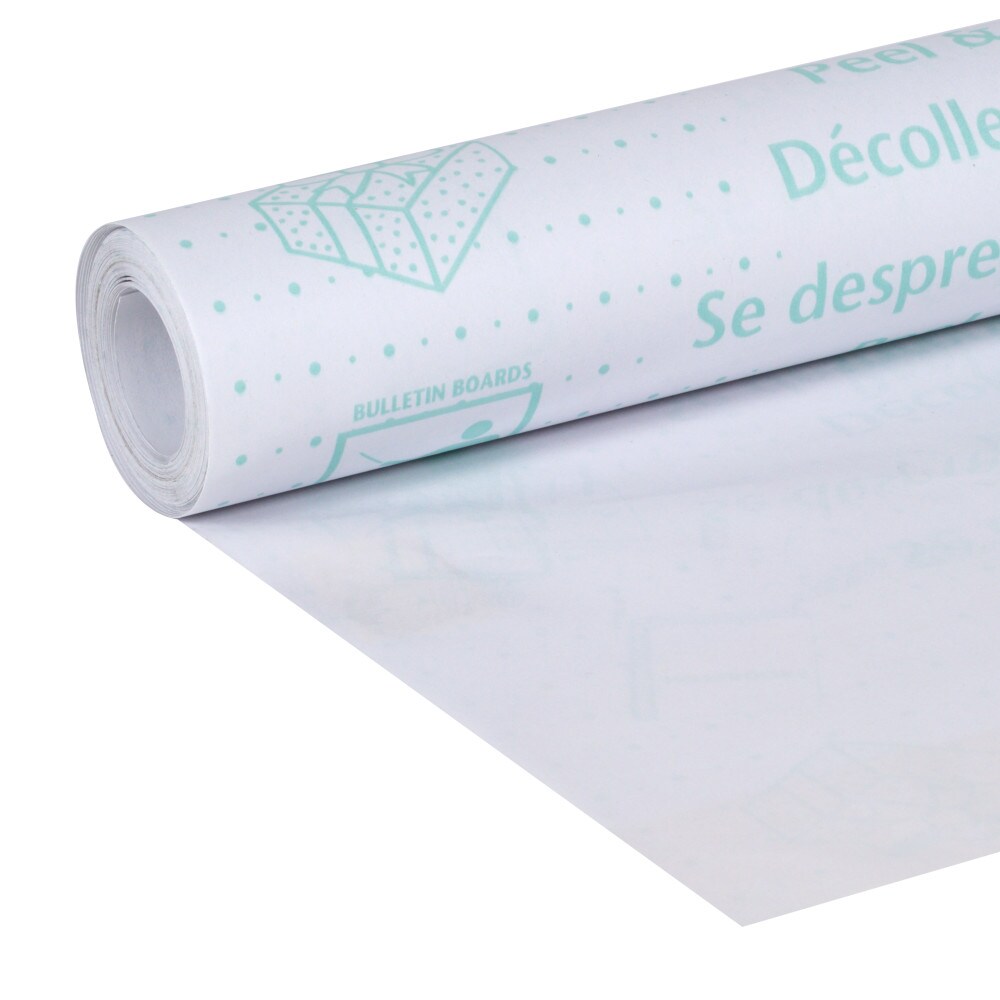 Duck Peel Stick Laminate, Adhesive Shelf Liner, 20 x 15', White