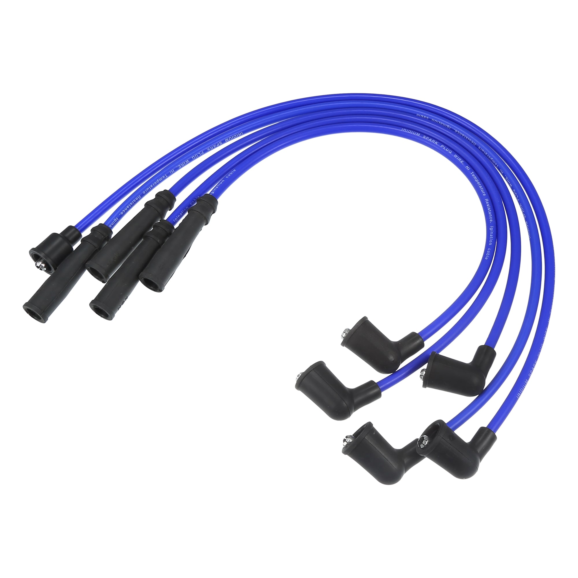 Unique Bargains Car Spark Plug Coil Wires Ignition Coil Harness Cable 7mm Fit for Toyota 4Runner Pickup 4 Cyl 2.4L 1993-1995 9091921450 - Pack of 5