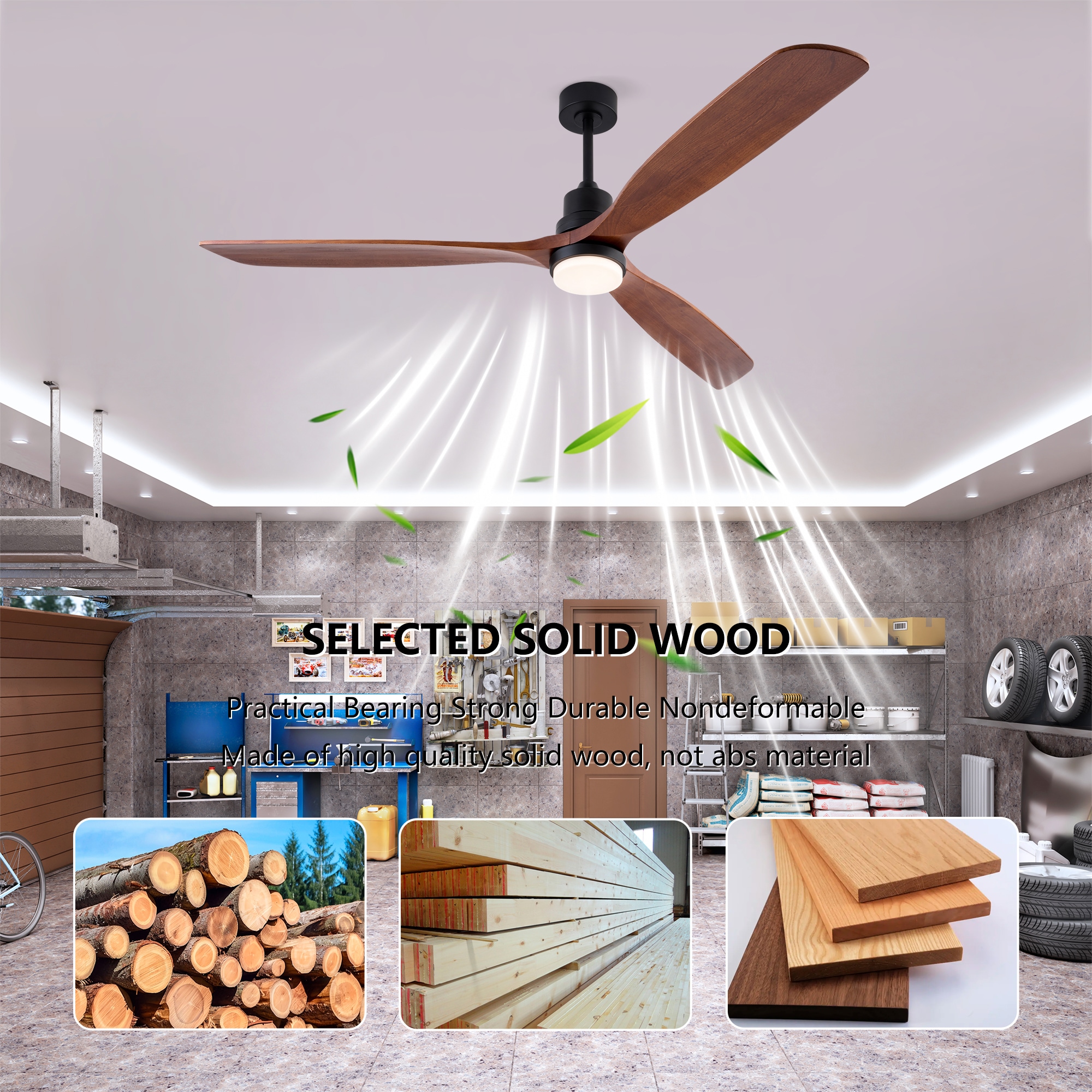 SINOFURN SYD130011WD Ceiling-Fans - View #5