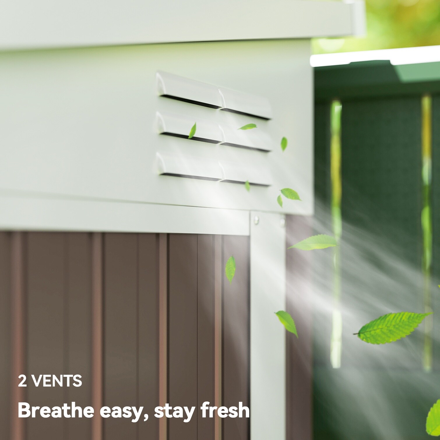 Tammesy HXLXX0TZ2GO3 Metal-Storage-Buildings-Sheds - View #3